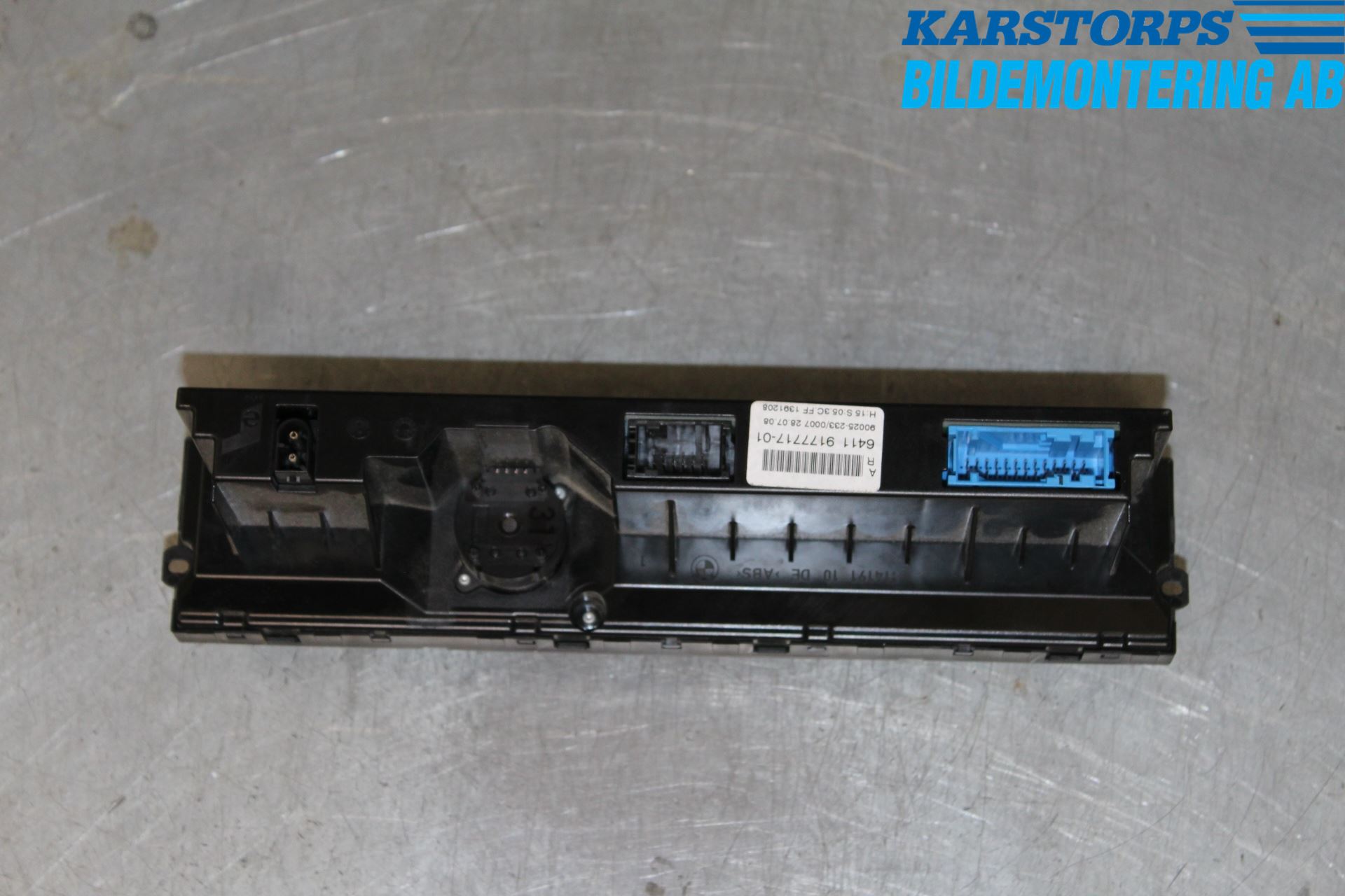 BMW 5 E60/61 Sed/Tou 02-10 Värmereglage