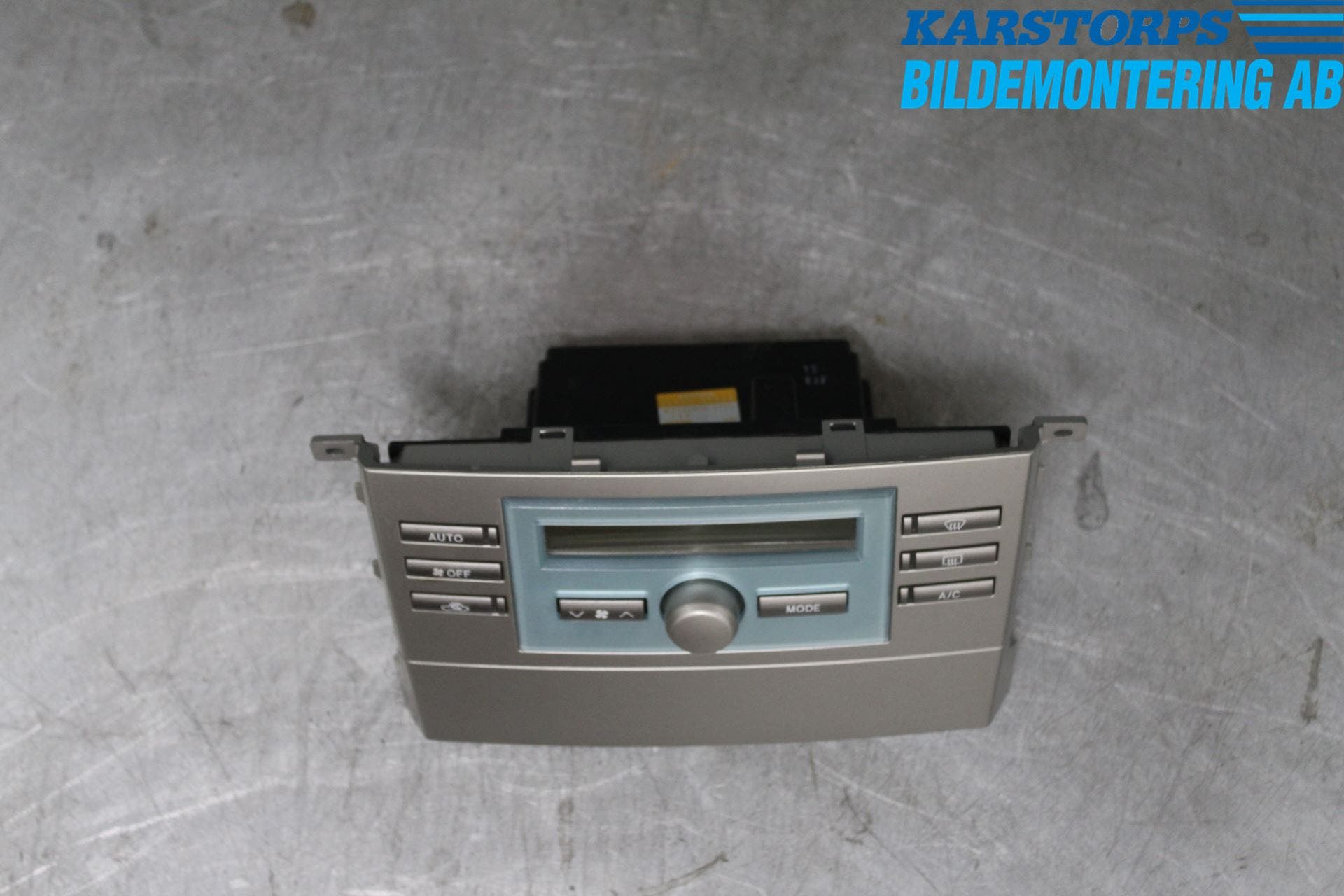 Toyota COROLLA VERSO 02-04 Värmereglage