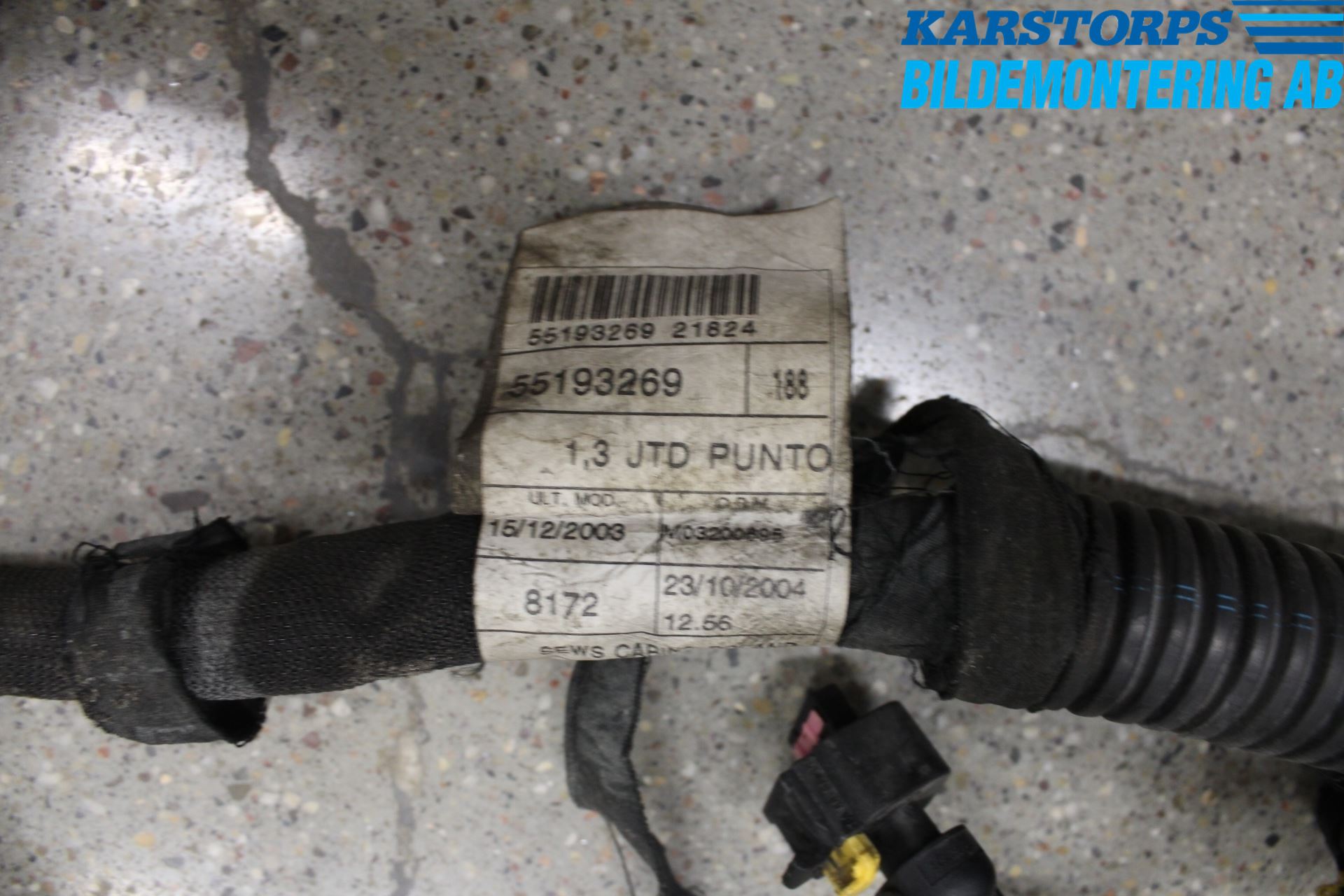 Fiat PUNTO 00-18 Kabelhärva