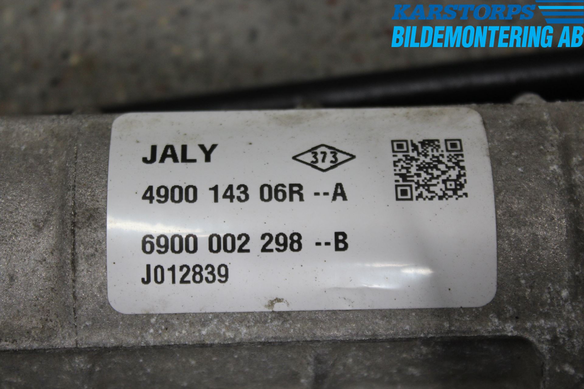 Dacia SANDERO/STEPWAY 13-20 Styrväxel Servo -Snäcka