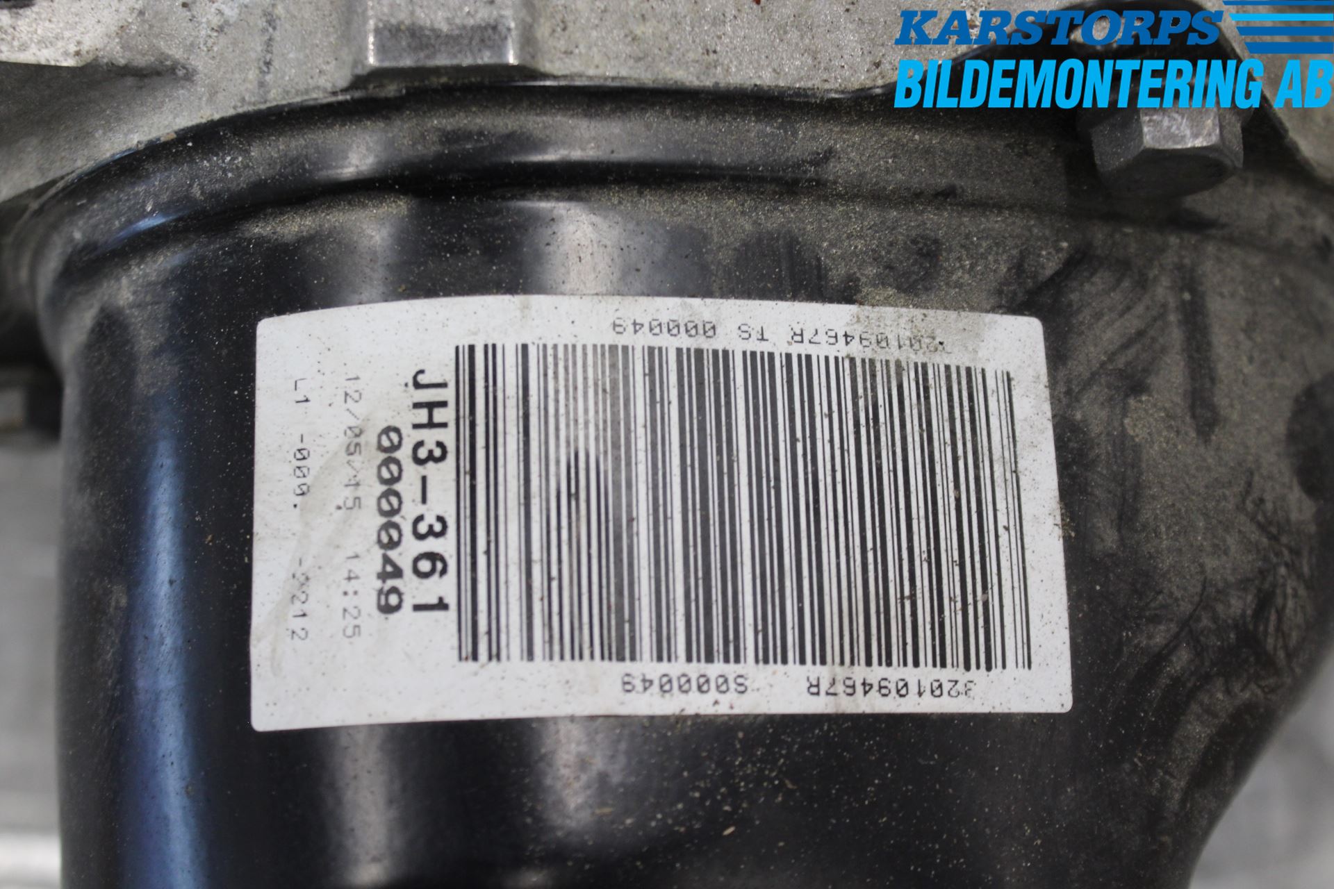 Dacia SANDERO 09-13 Växellåda Man 5 Vxl