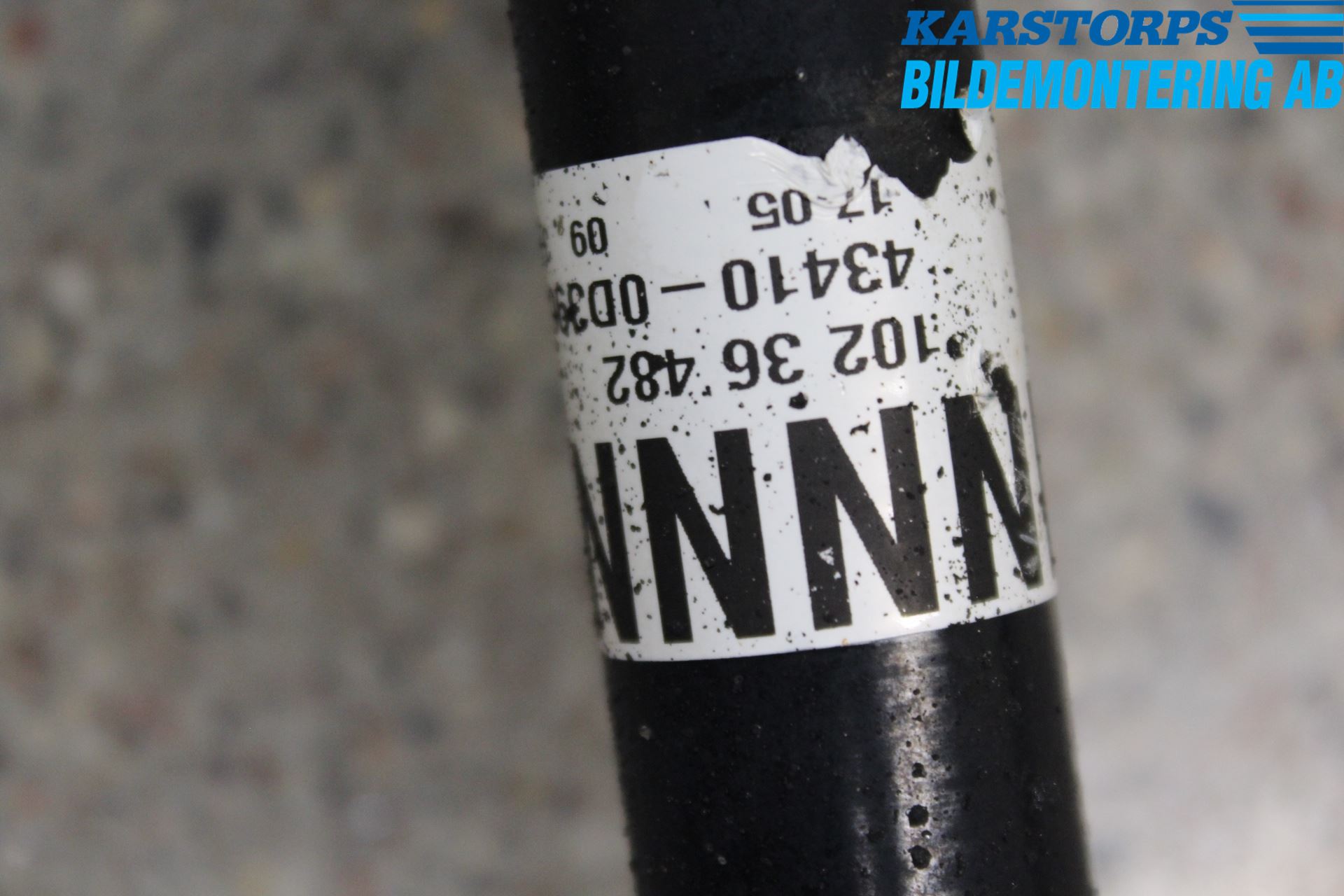 Toyota YARIS XP90 06-11 Drivaxel Fram Höger
