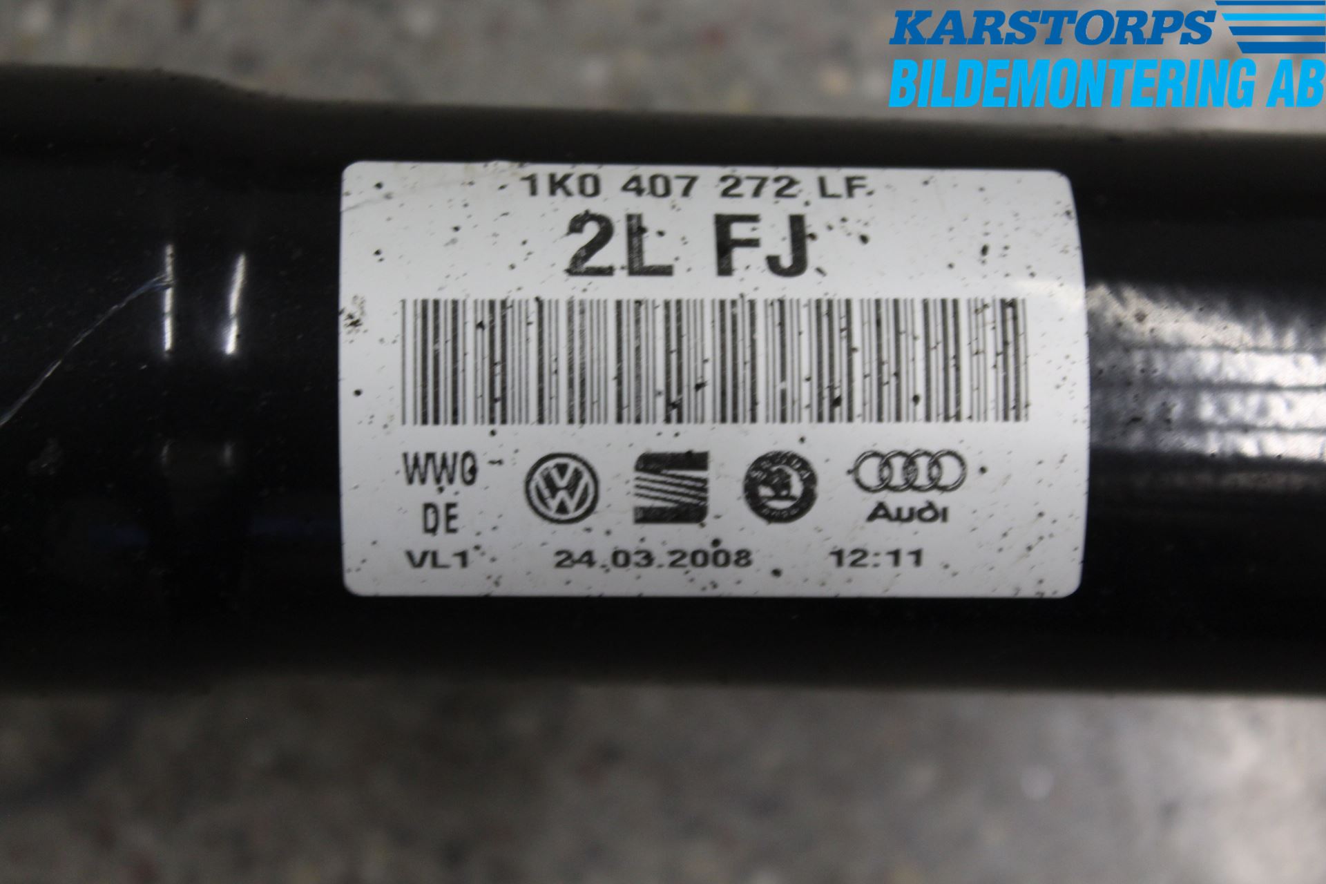 Volkswagen VW PASSAT 05-11 Drivaxel Fram Höger