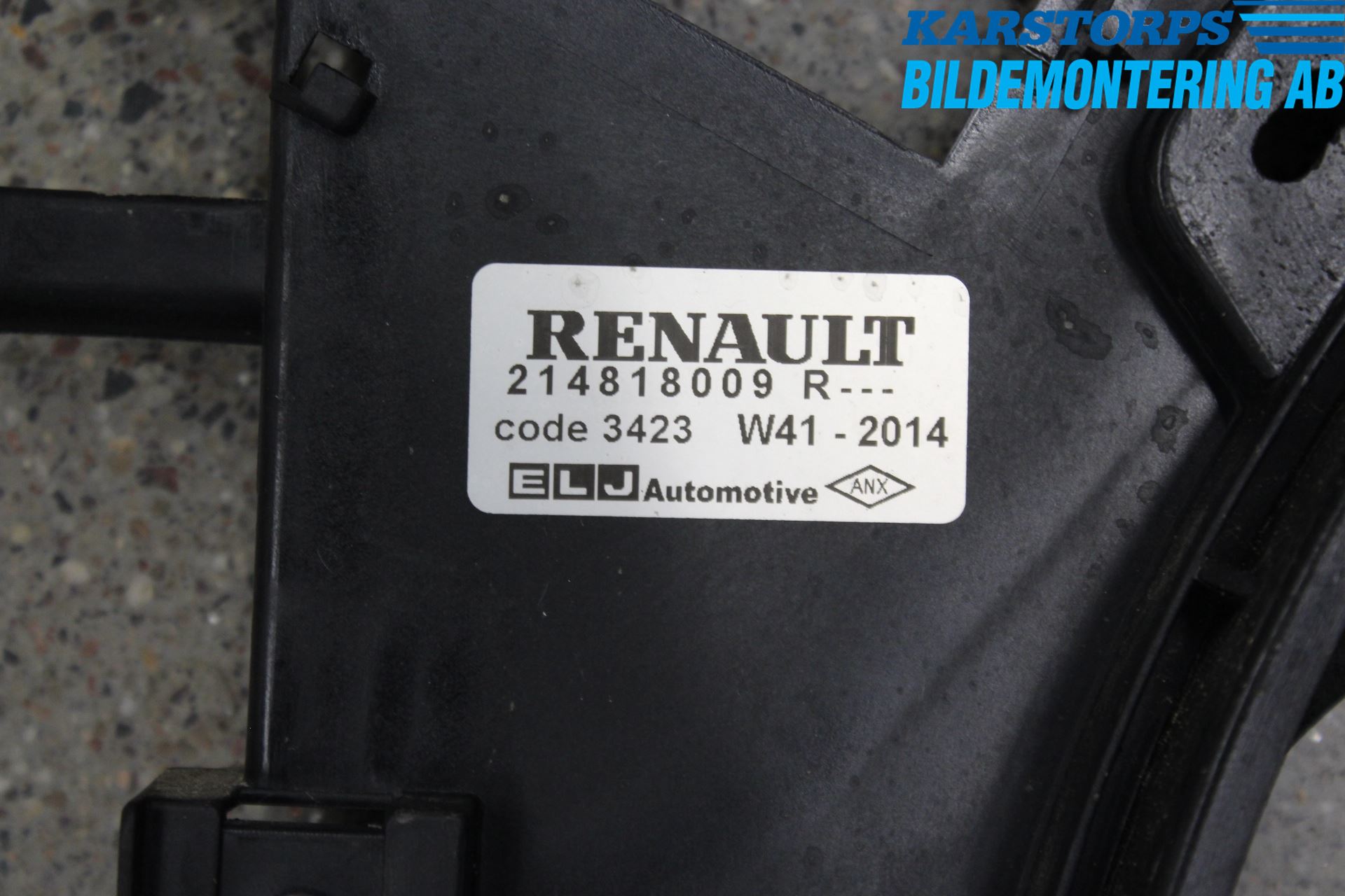 Dacia SANDERO/STEPWAY 13-20 Kylfläkt El