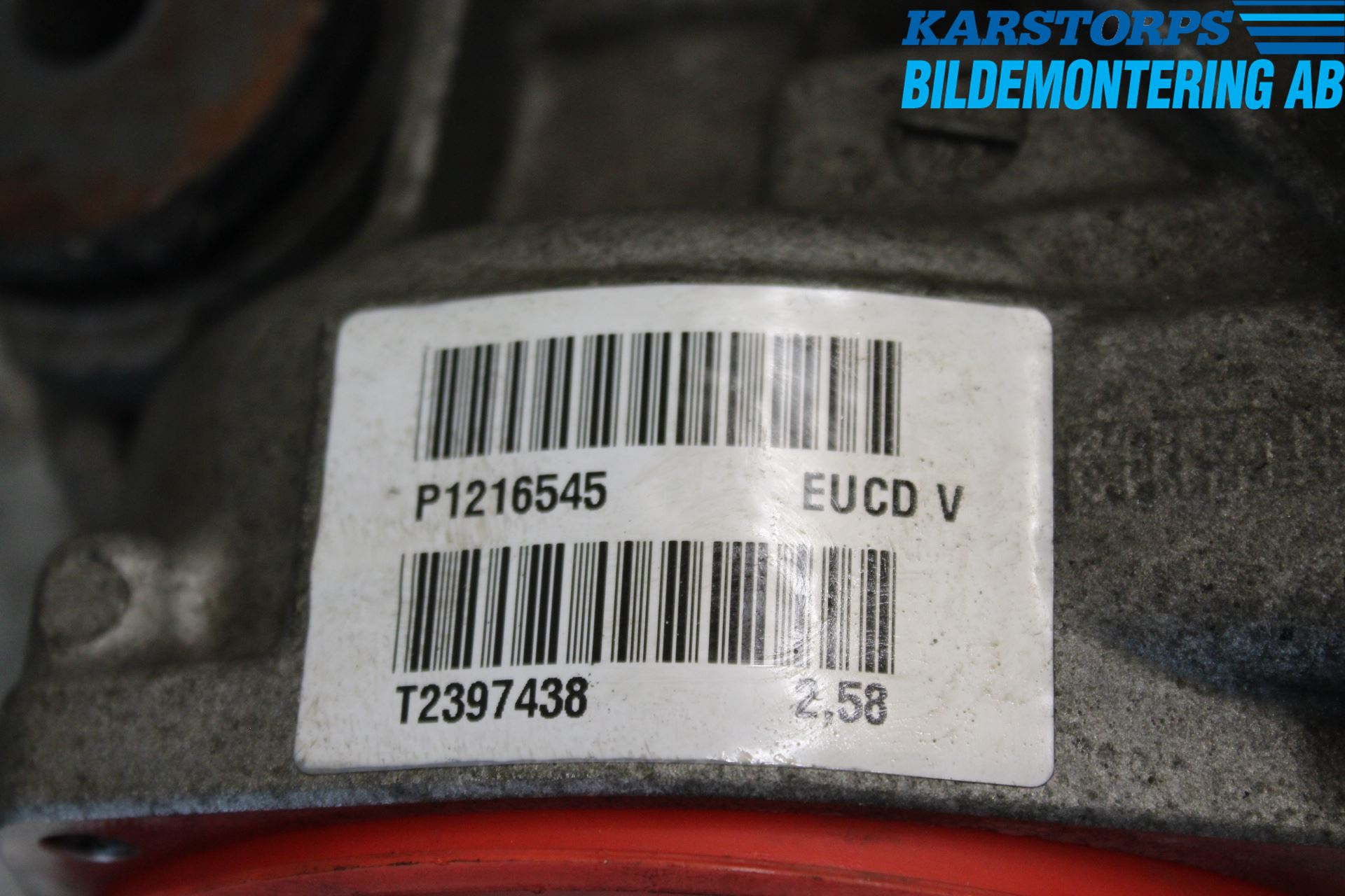 Volvo XC60 14-17 Bakväxel-Diff