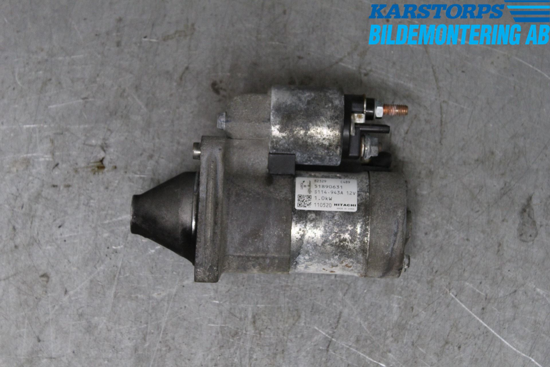 Fiat 500 07- Startmotor