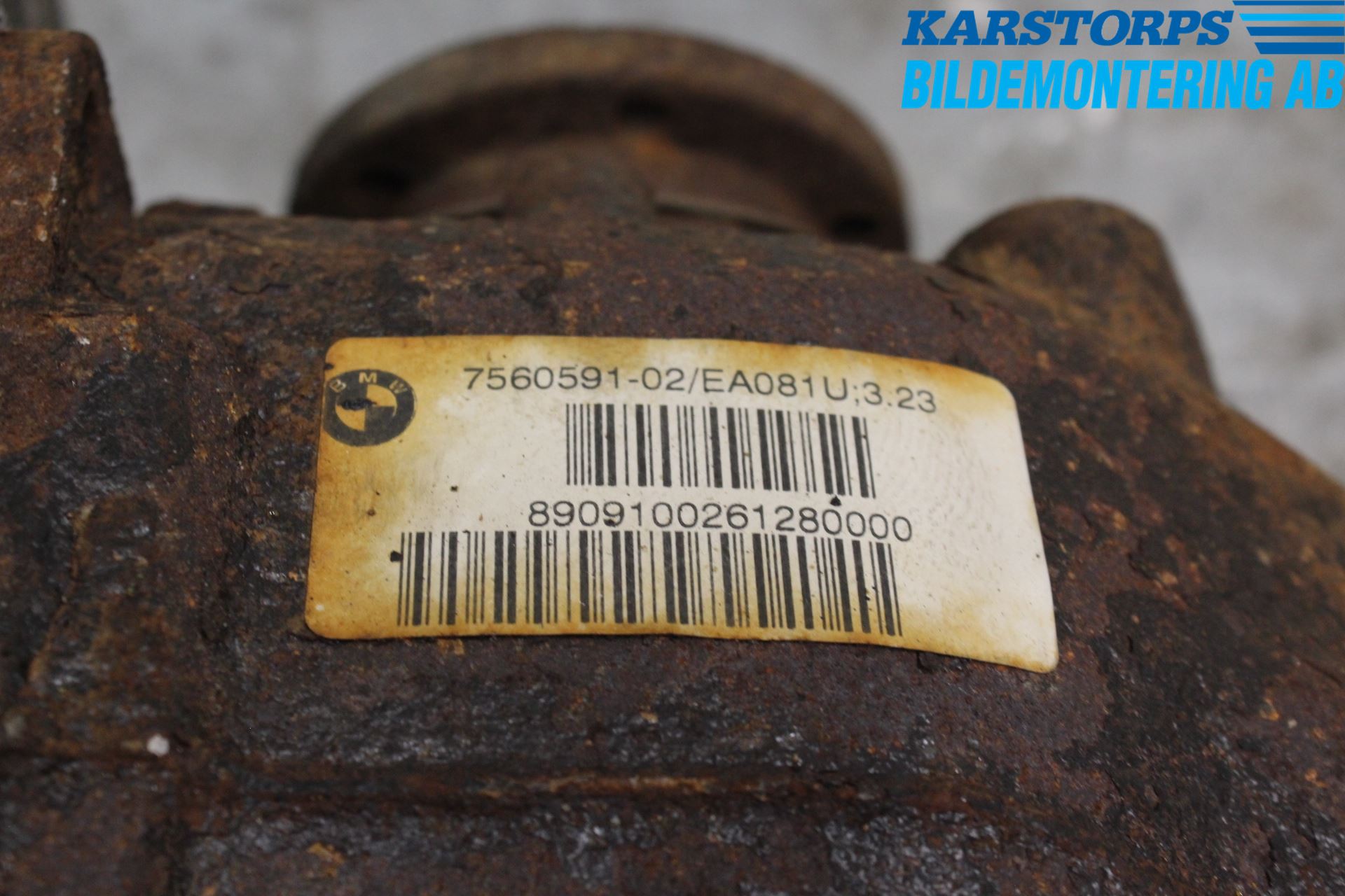 BMW 5 E60/61 Sed/Tou 02-10 Bakväxel-Diff