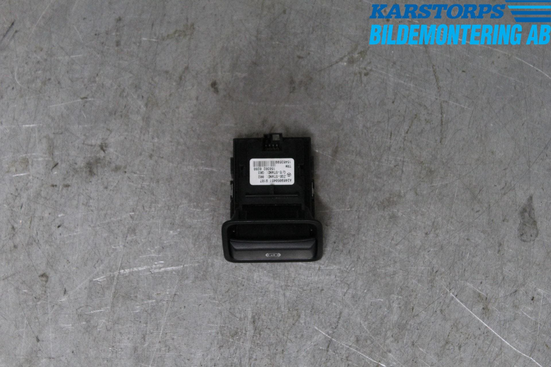 Mercedes-Benz MB B-KLASS (W246/W242) 12-19 Strömställare Parkeringsbroms