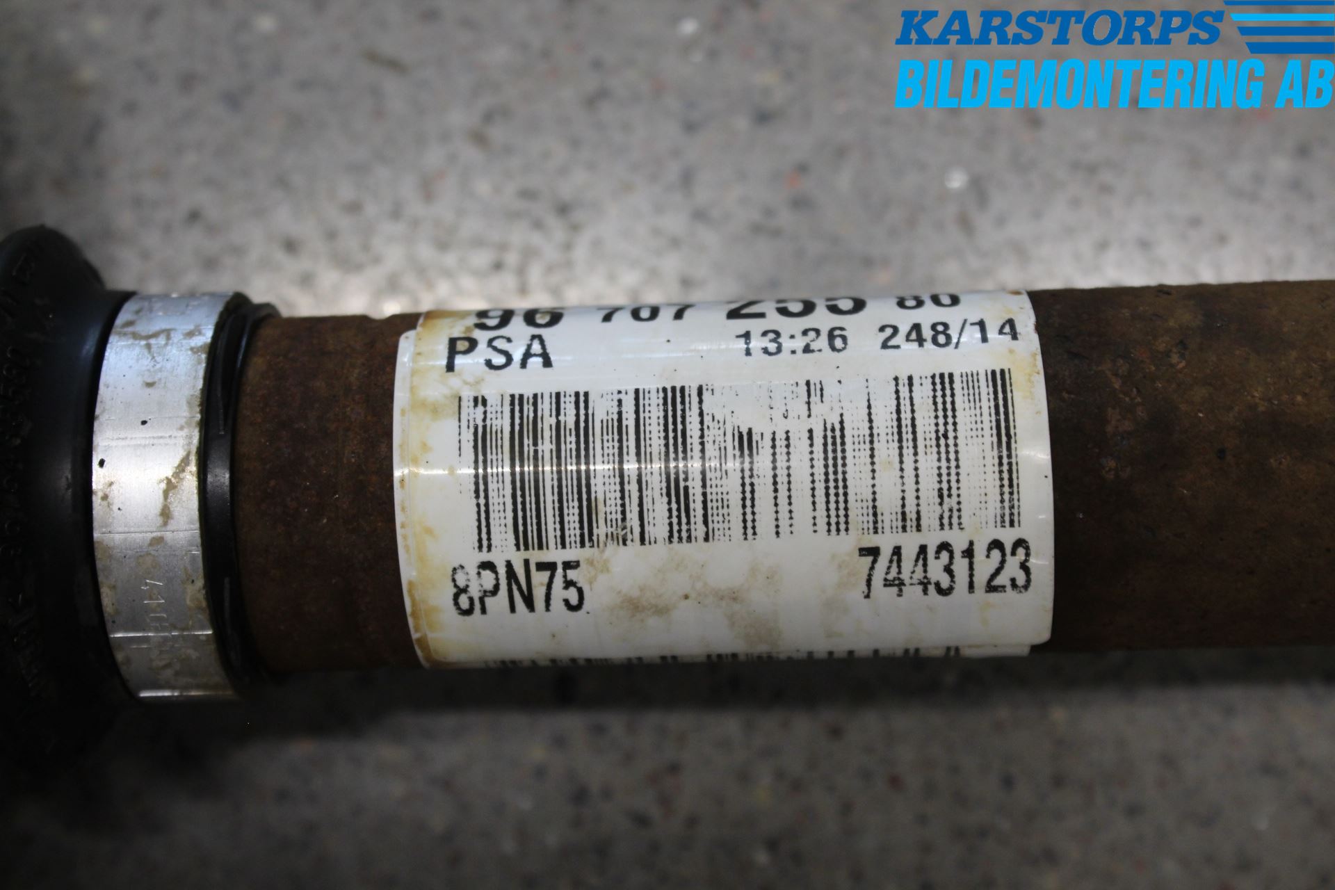 Peugeot 308 14-21 Drivaxel Fram Höger