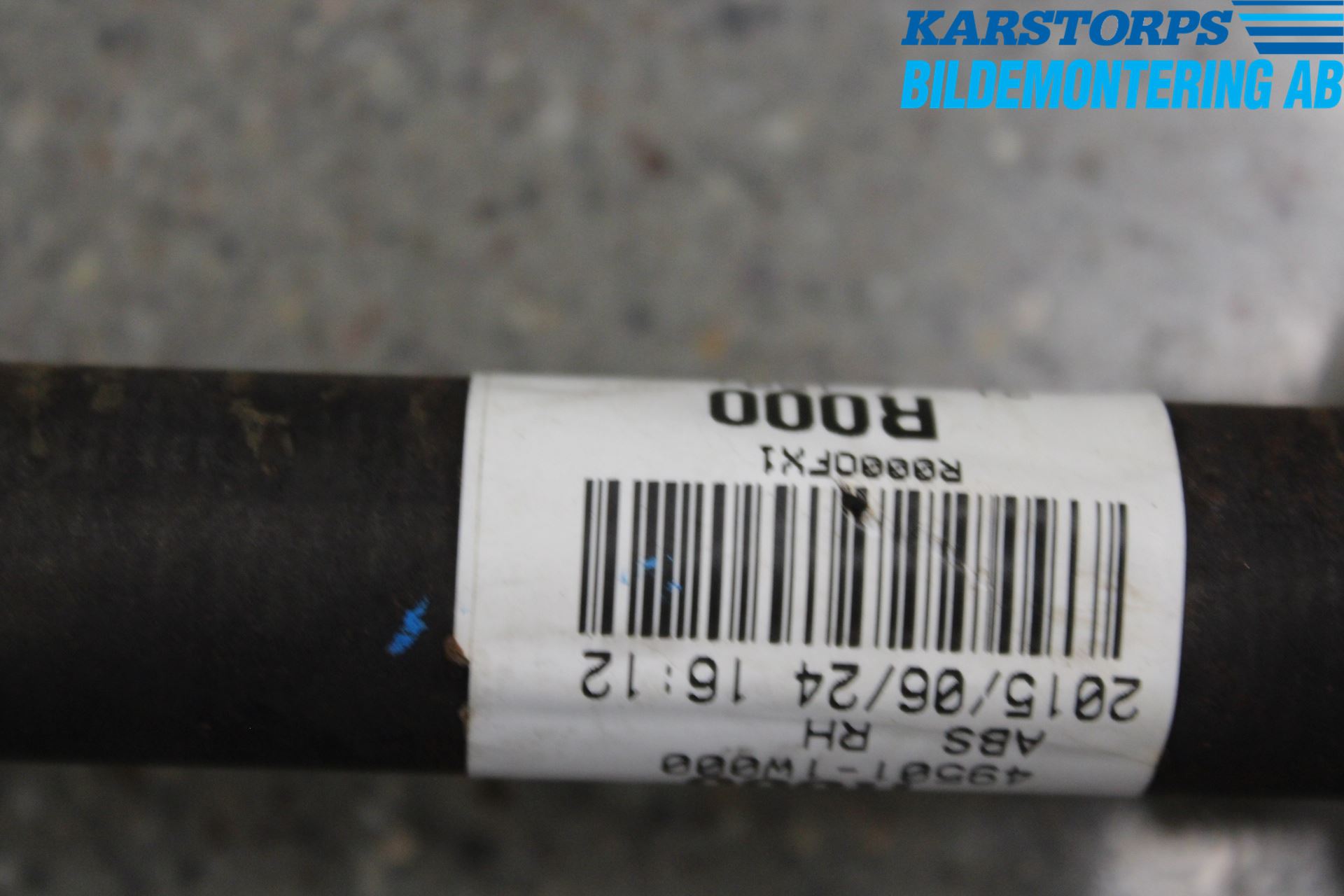 Kia RIO 12-16 Drivaxel Fram Höger