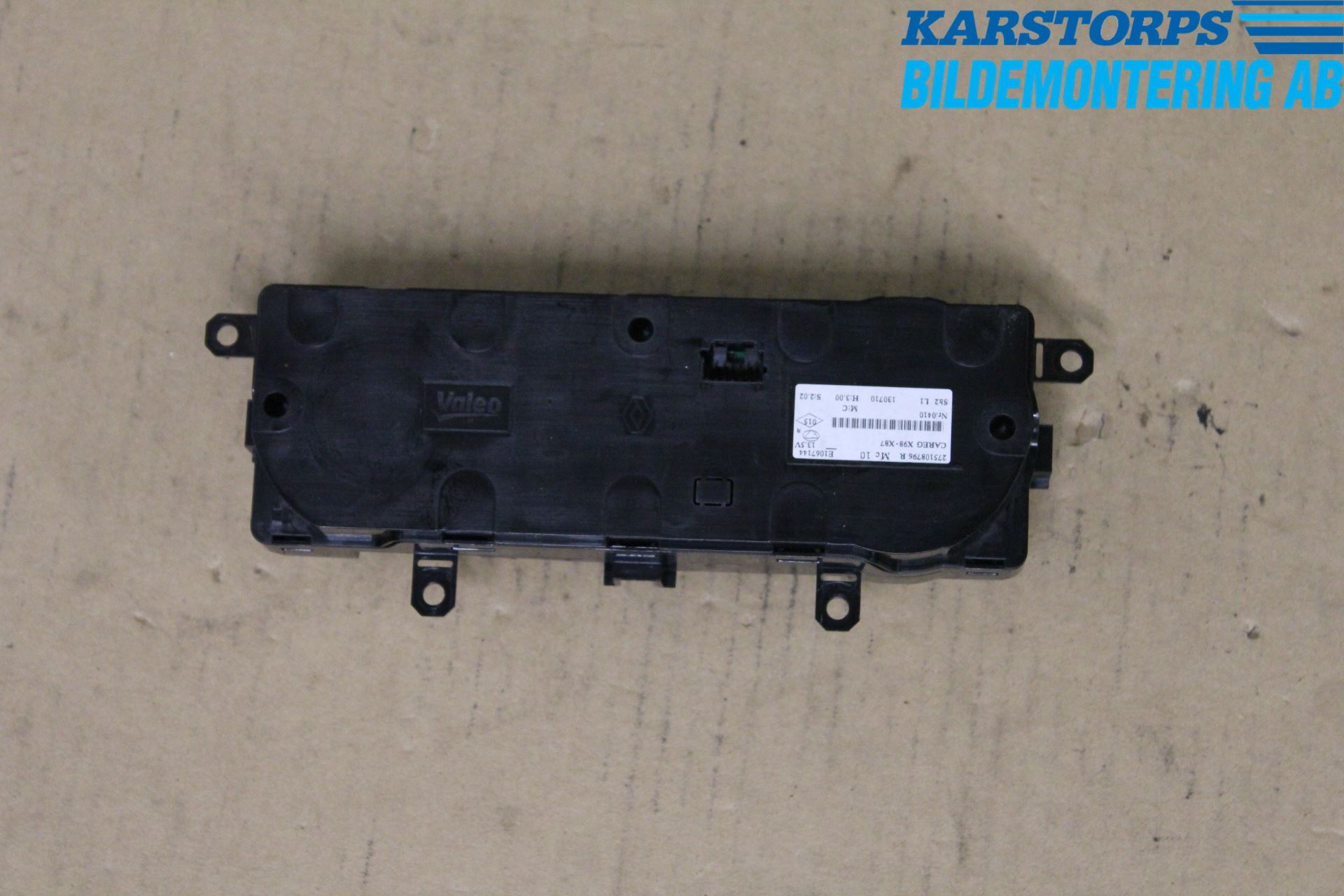 Renault CLIO IV 12-16 Värmereglage