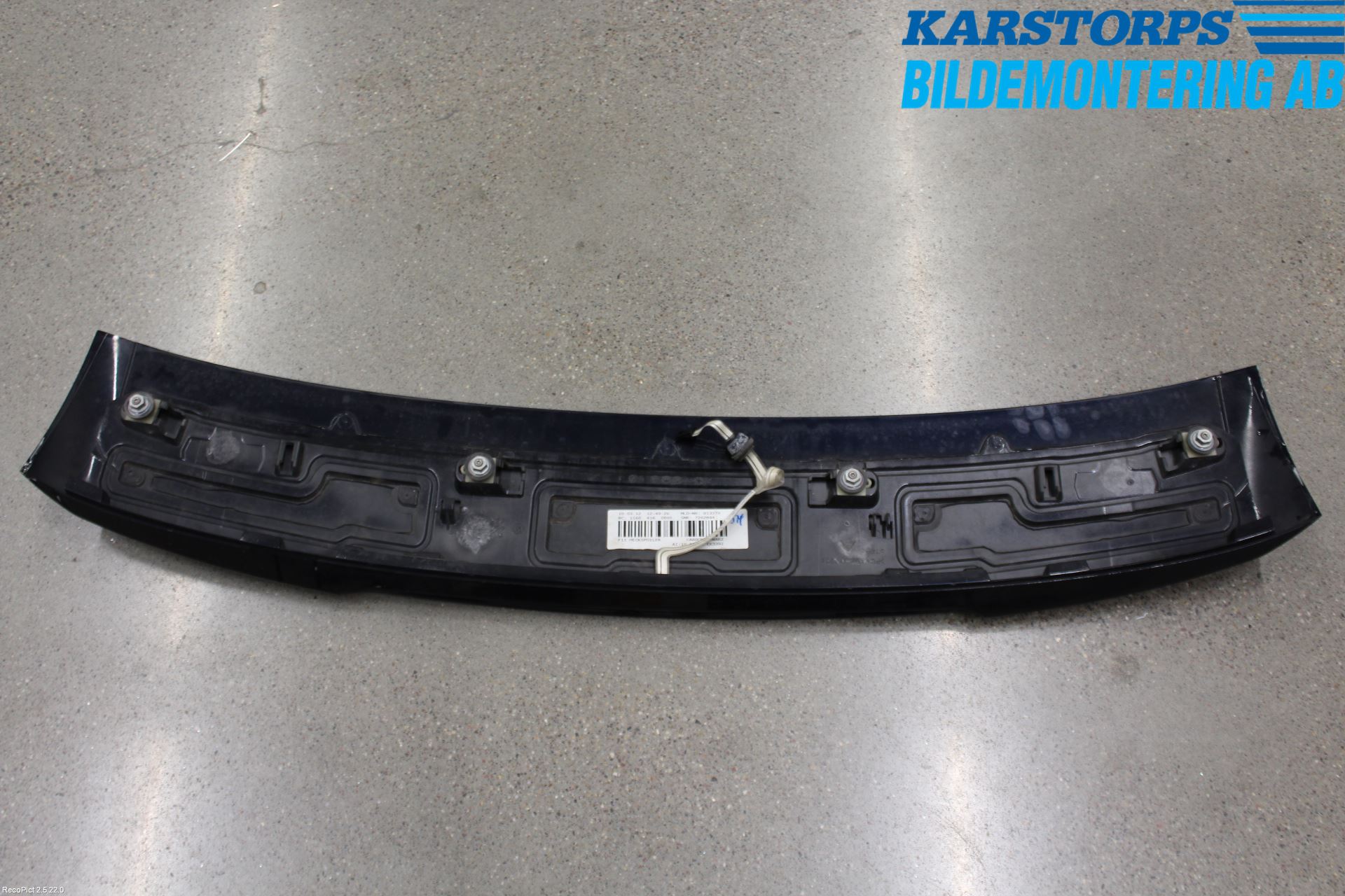 BMW 5 F10/F11/F18 09-17 Spoiler Baklucka