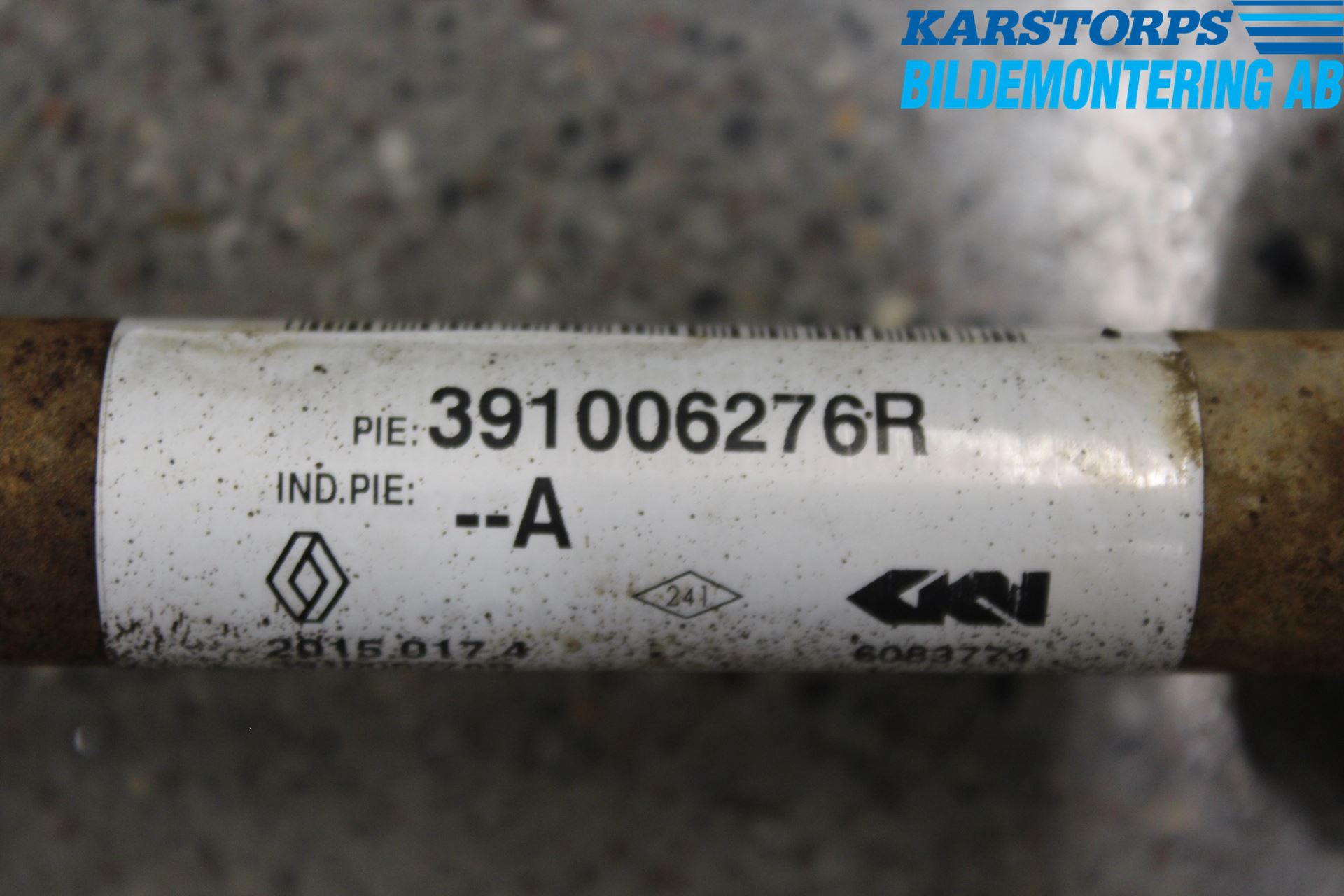 Dacia DOKKER 13- Drivaxel Fram Höger