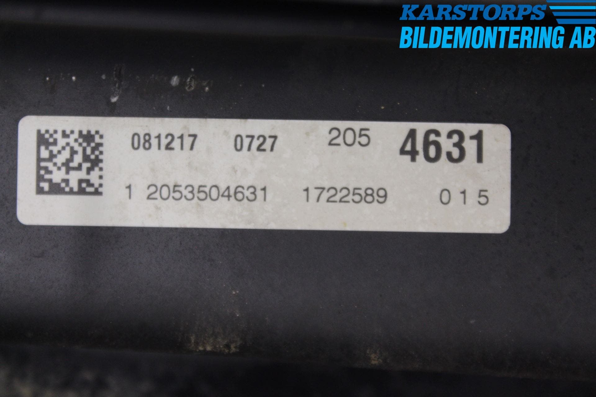 Mercedes-Benz MB C-KLASS (W205) 14-21 Bakaxelbalk