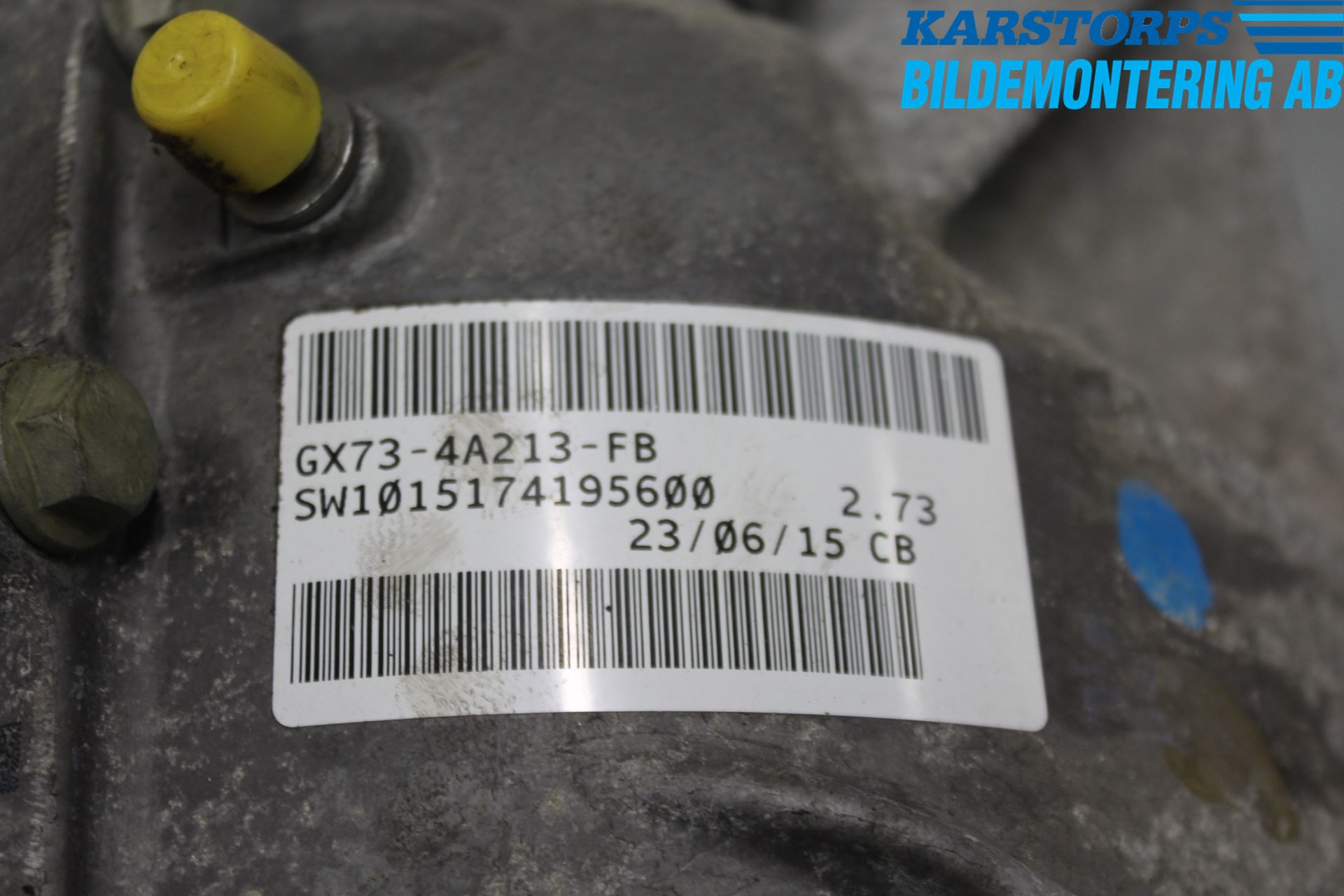 Jaguar XF (X260) 16-24 Bakväxel-Diff