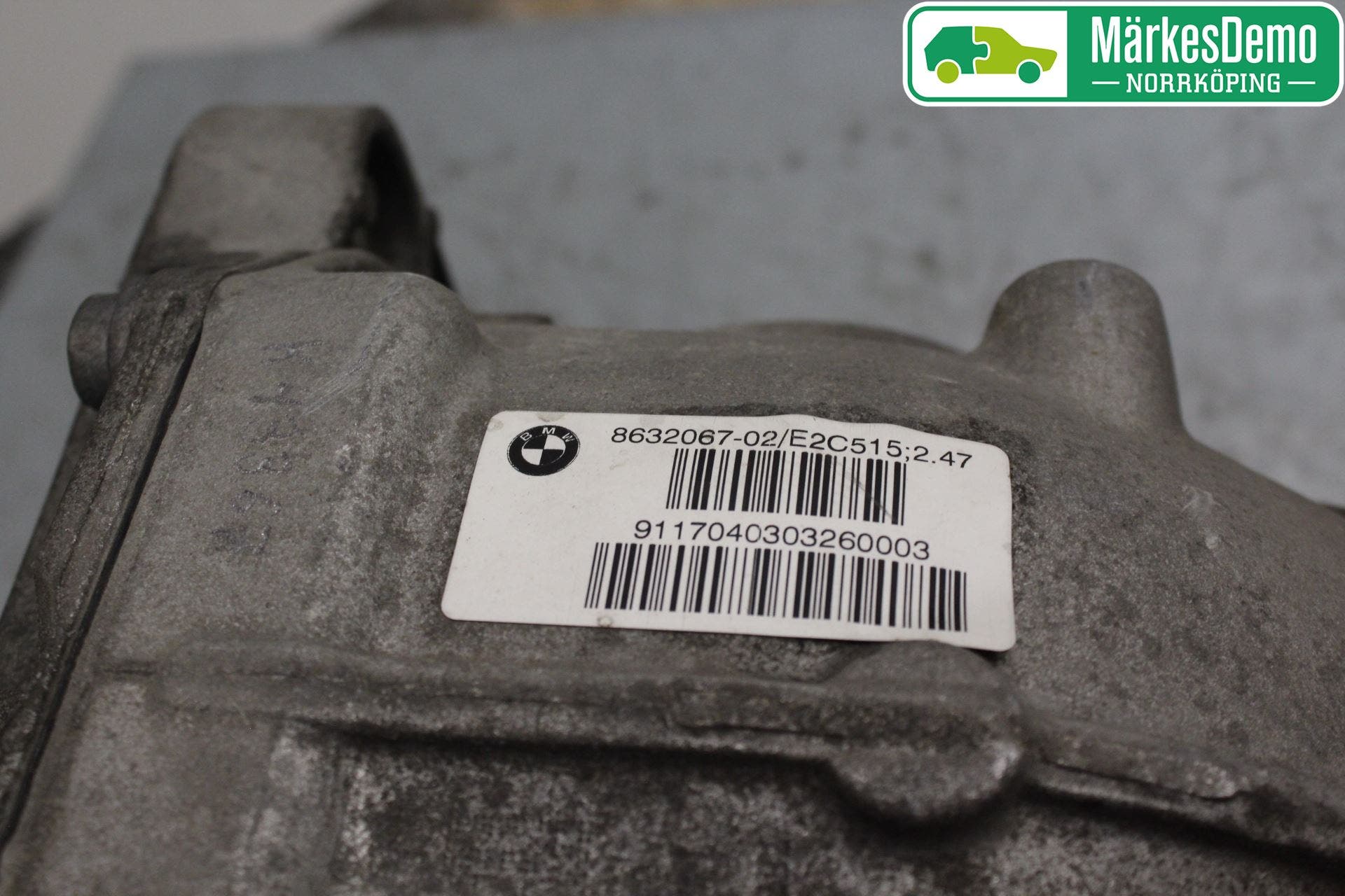 BMW 5 G30/G31/F90 17-23 Bakväxel-Diff