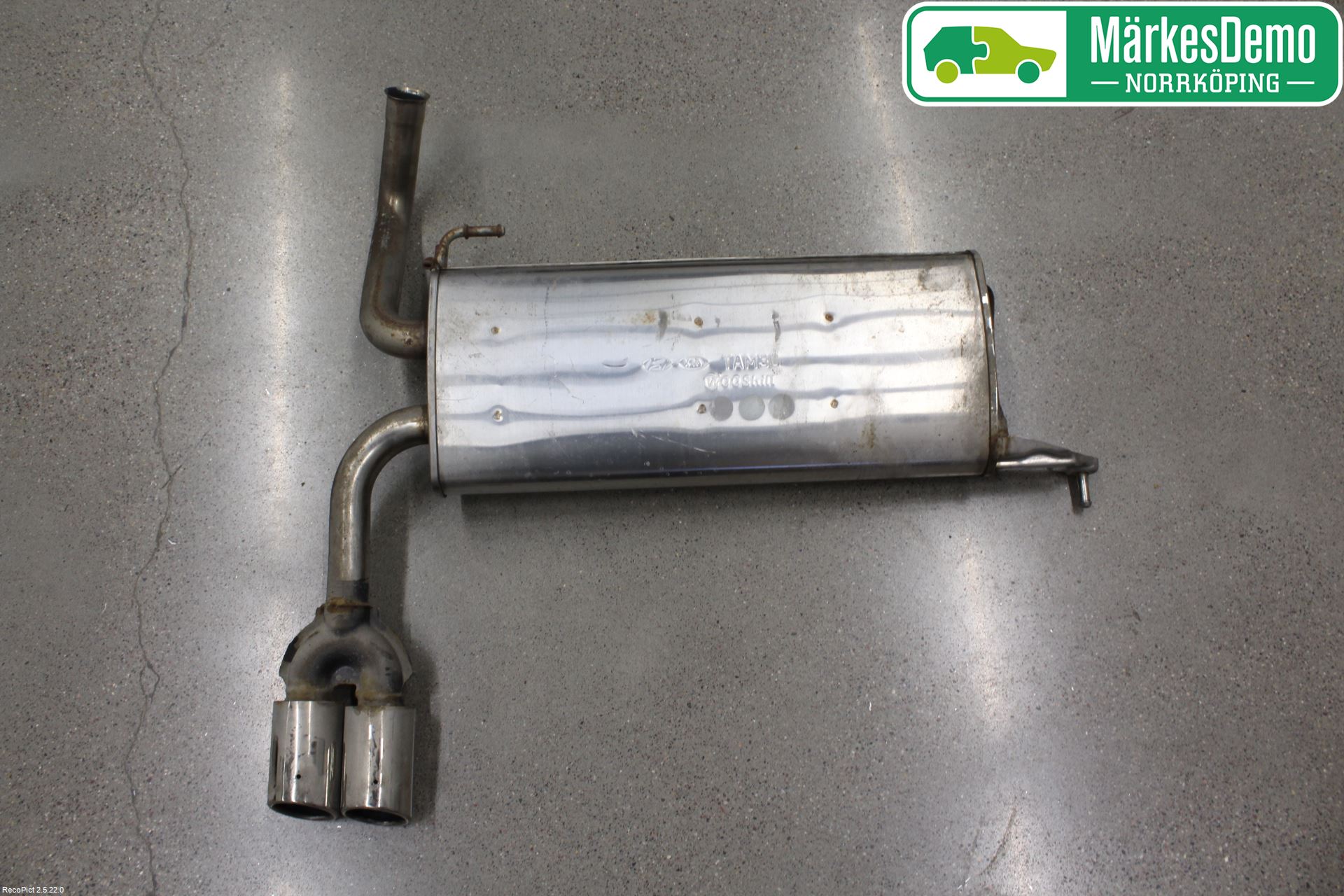 Kia PICANTO 12-17 Avgas Bakre Dämpare