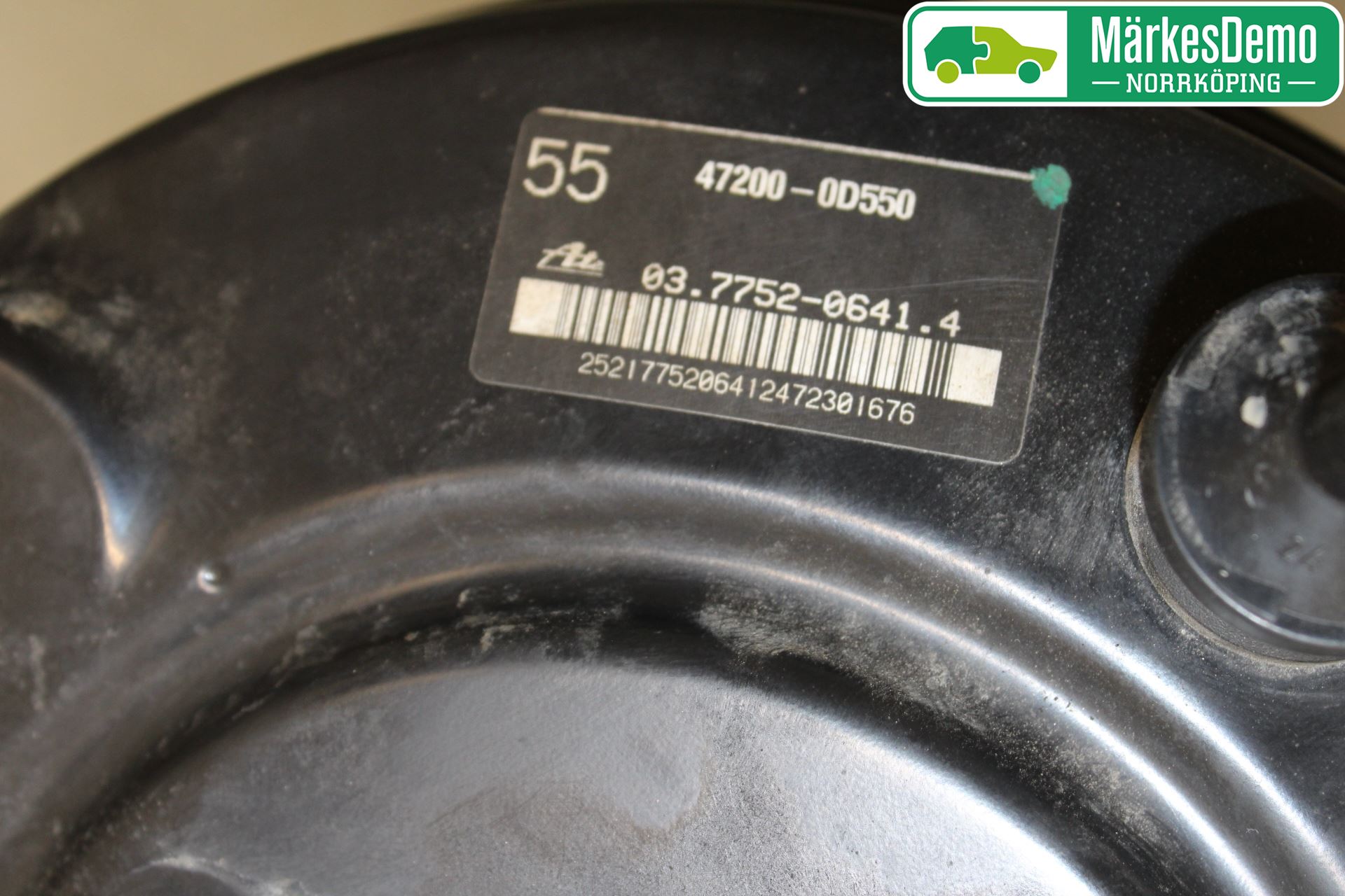 Toyota YARIS XP130 12-14 Bromsservo