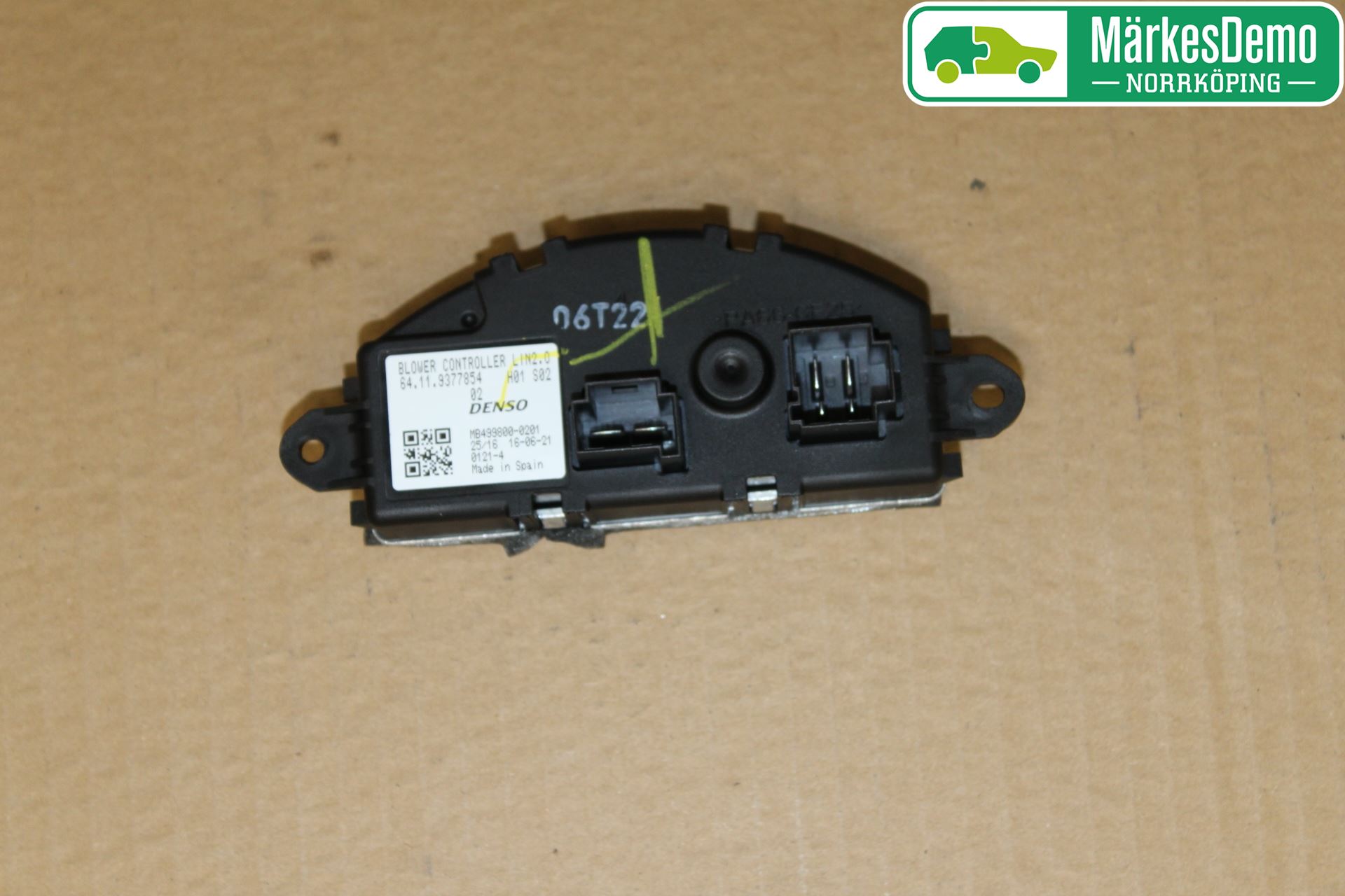 BMW 2 F46 GRAN TOURER 15-22 Värmefläktsmotstånd