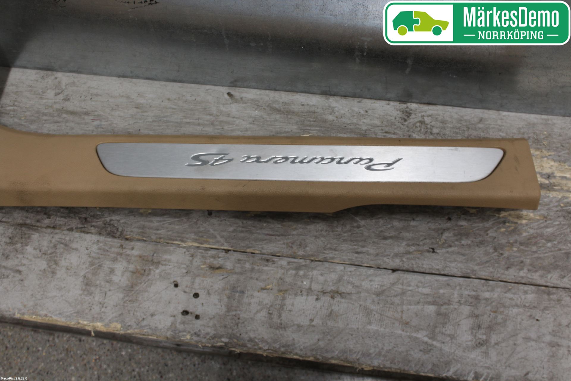 Porsche PANAMERA 09- Inr Tröskel-Insteg