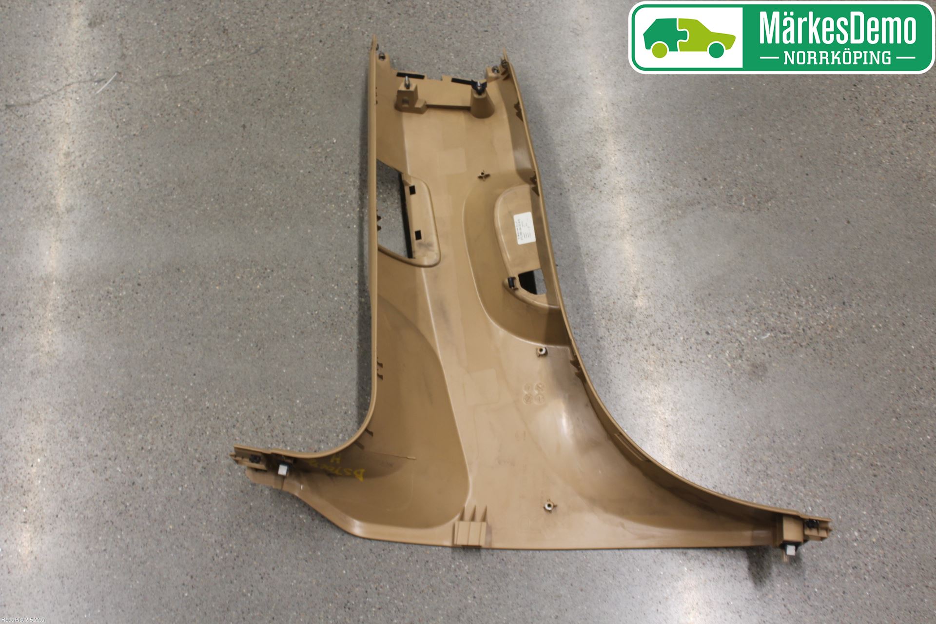 Porsche PANAMERA 09- Inr Plastd A-B-C Stolpe