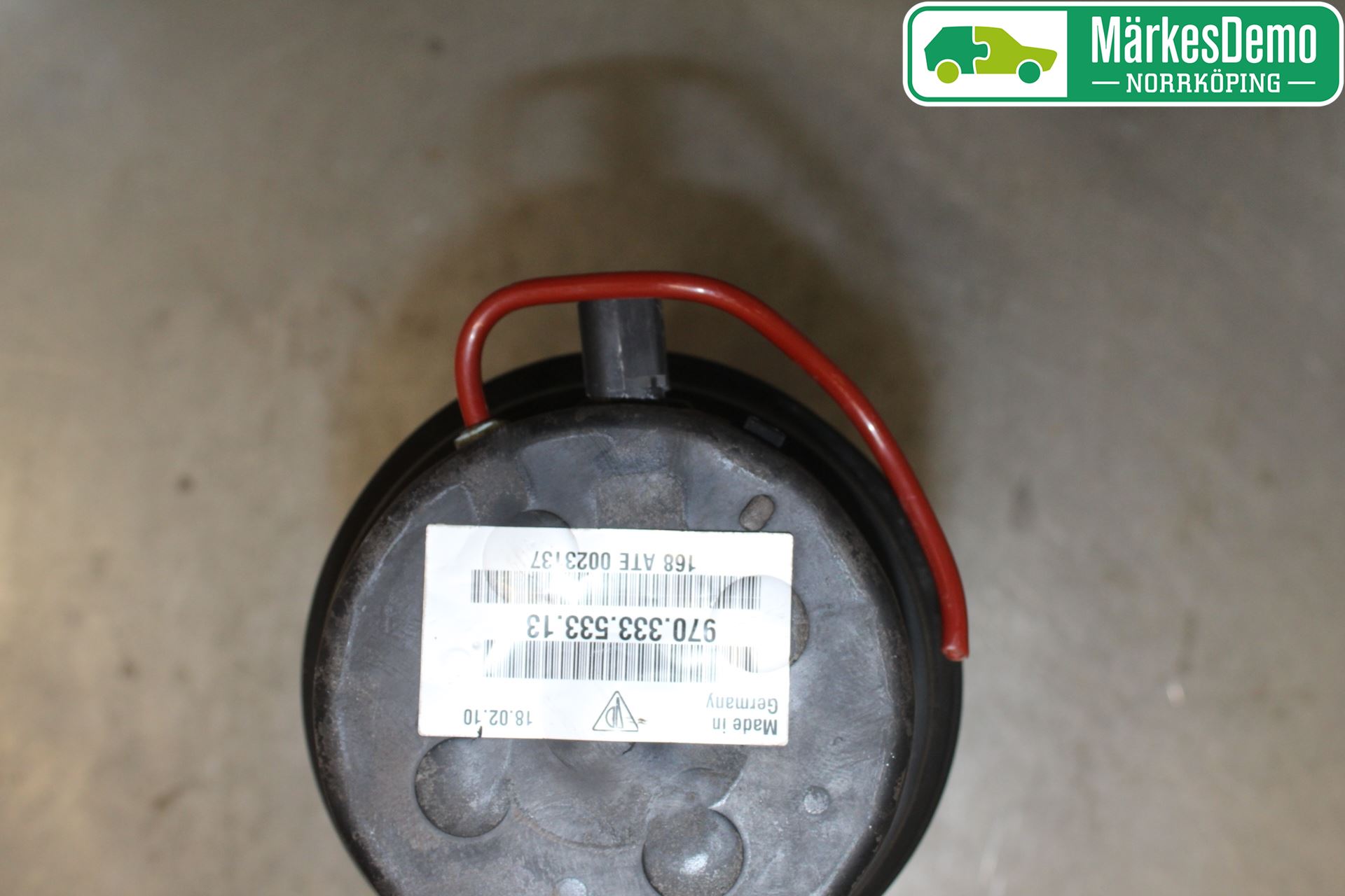 Porsche PANAMERA 09- Nivå-Luftfjädring Bälg