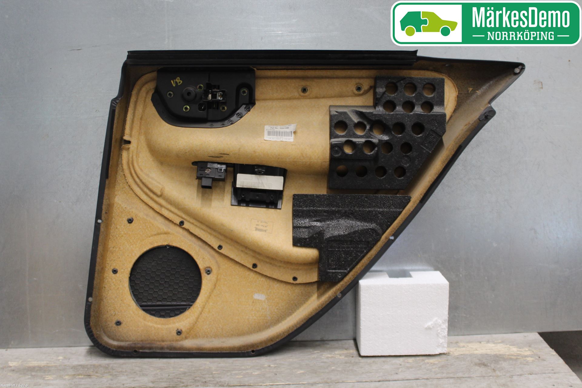 Volvo S60 01-04 Dörrklädsel Vä