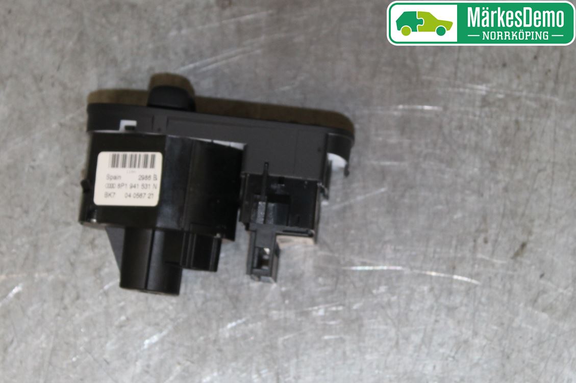 Audi A3/S3 05-13 Strömställare Ljus