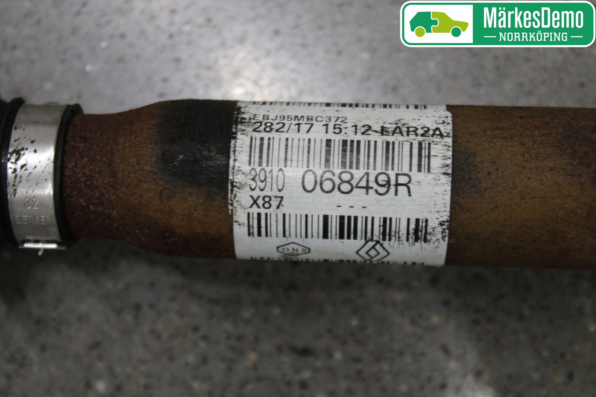 Renault CAPTUR 13-19 Drivaxel Fram Höger