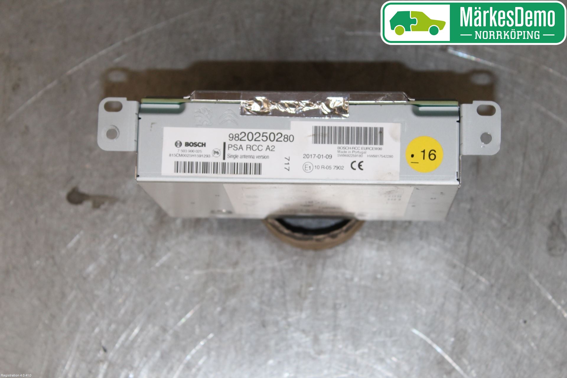 Citroen COTROEN C3 17-24 Radio