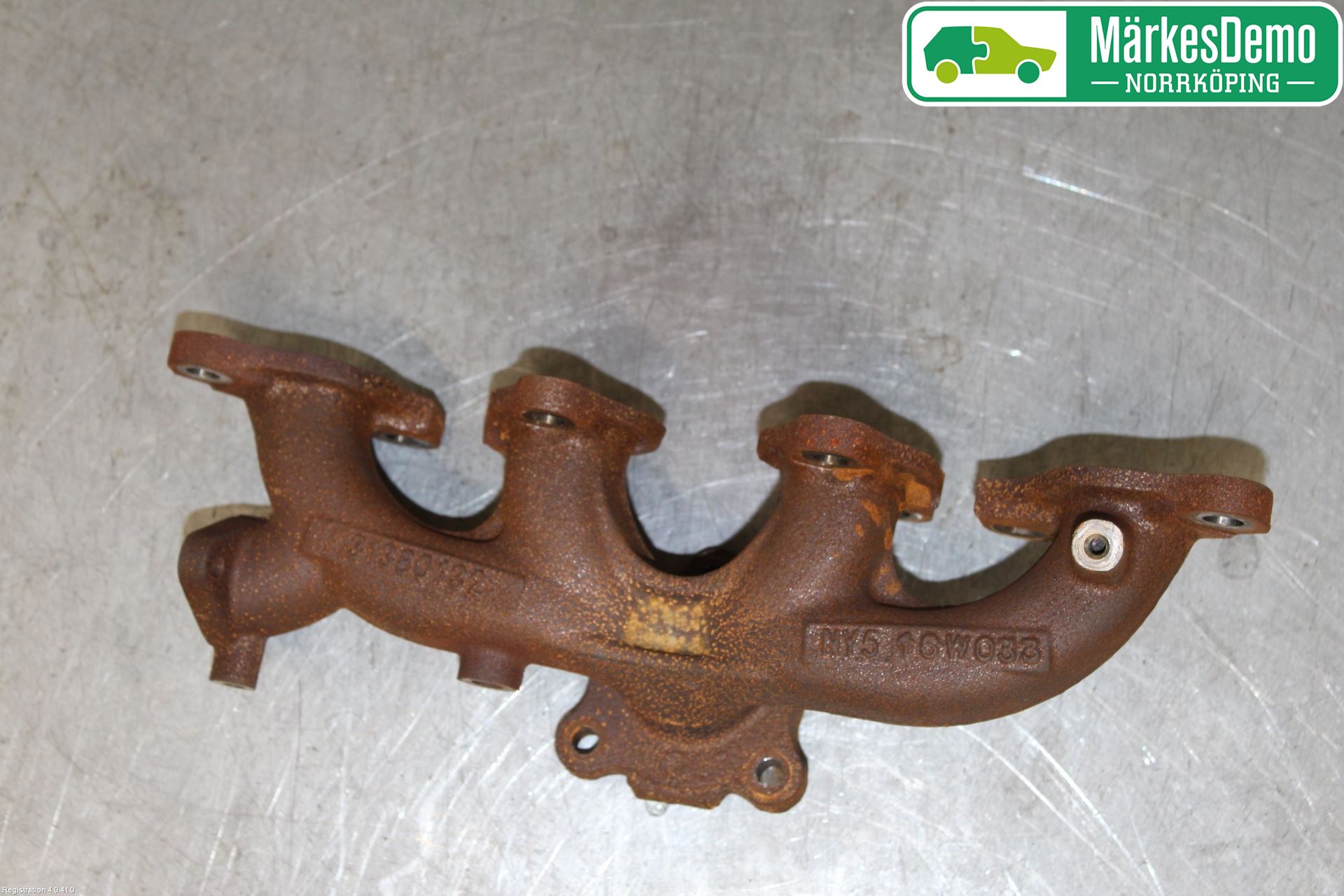 Volvo V60 14-18 Grenrör Avgas