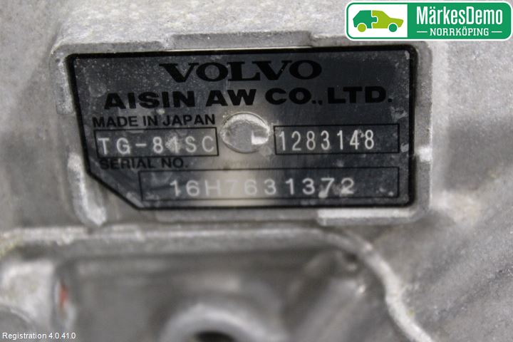 Volvo V60 14-18 Växellåda Automat
