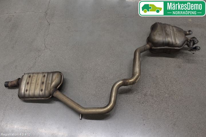 Volkswagen VW GOLF V 04-09 Avgas Bakre Dämpare