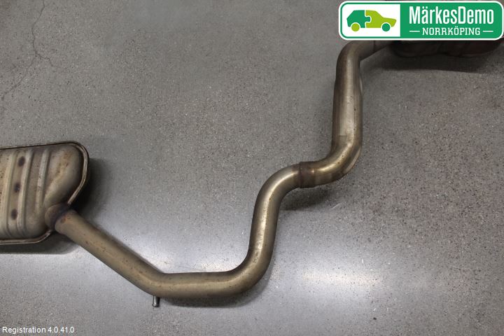 Volkswagen VW GOLF V 04-09 Avgas Bakre Dämpare
