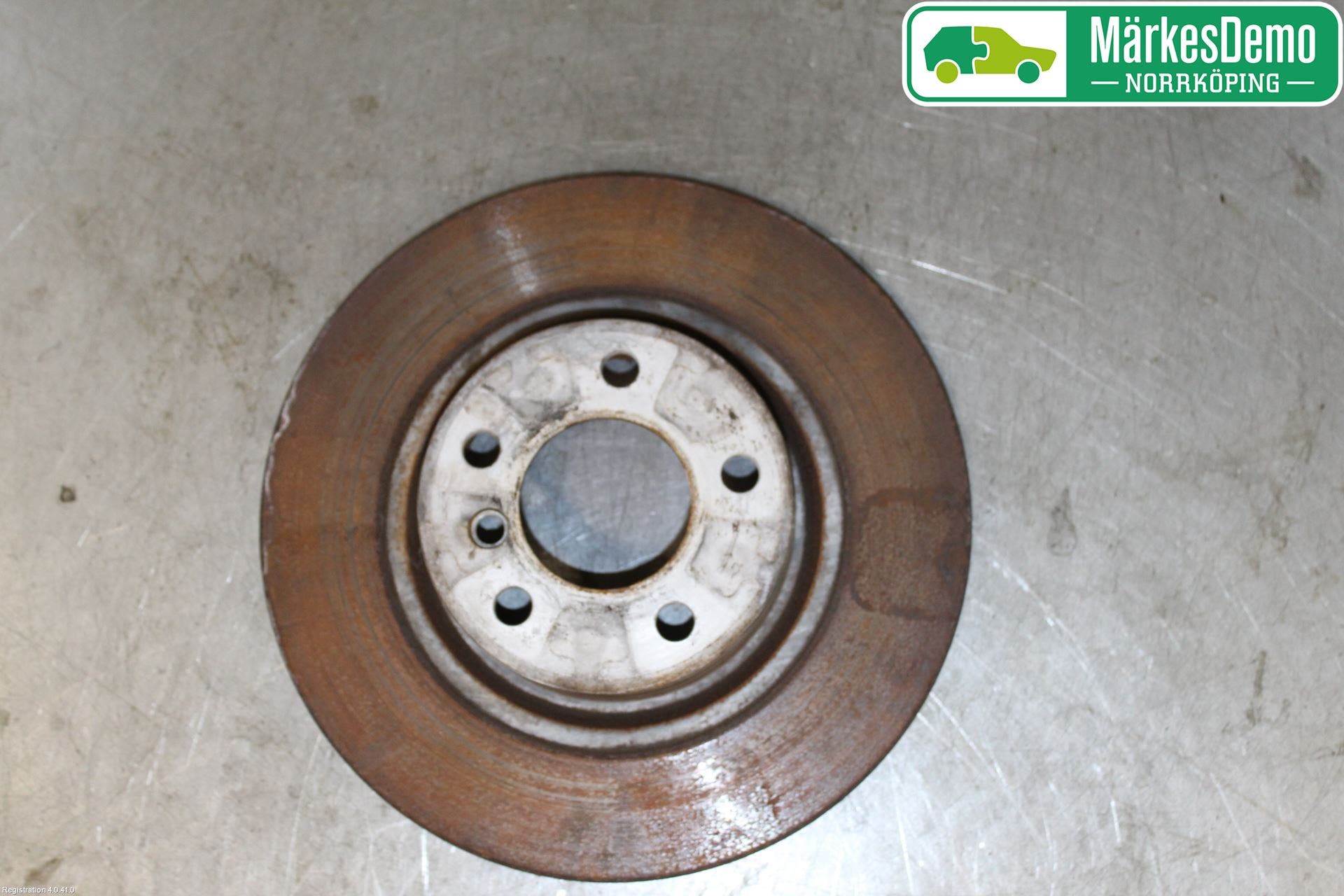 BMW X4 F26 14-18 Bromsskiva Bak