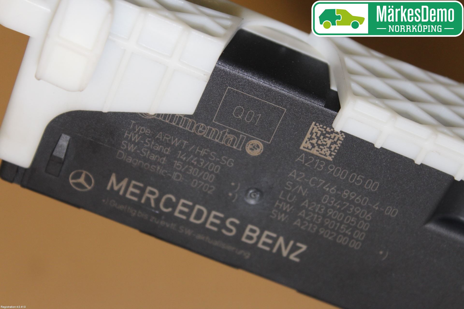 Mercedes-Benz MB E-KLASS (W213) 16-23 Styrenhet Baklucka