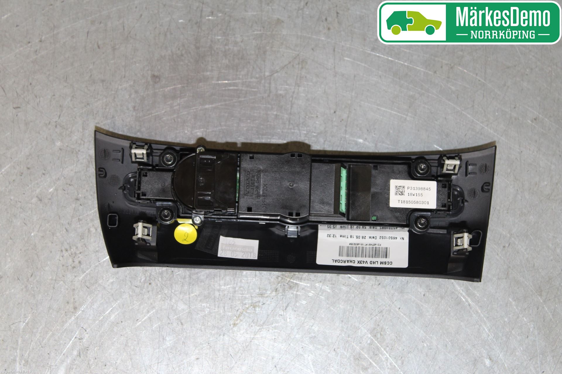 Volvo V60 19- Värmereglage