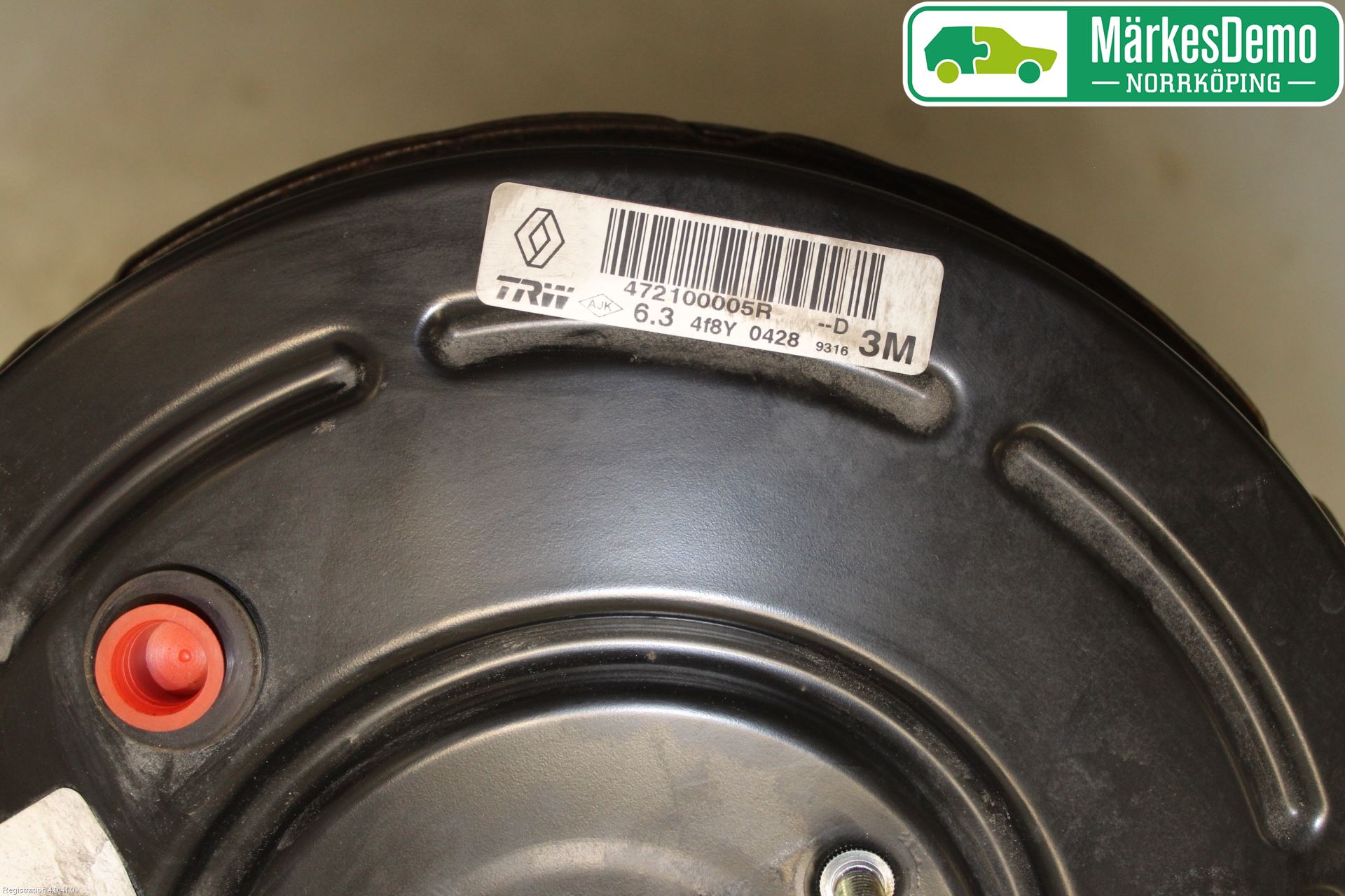 Renault MEGANE III 09-15 Bromsservo