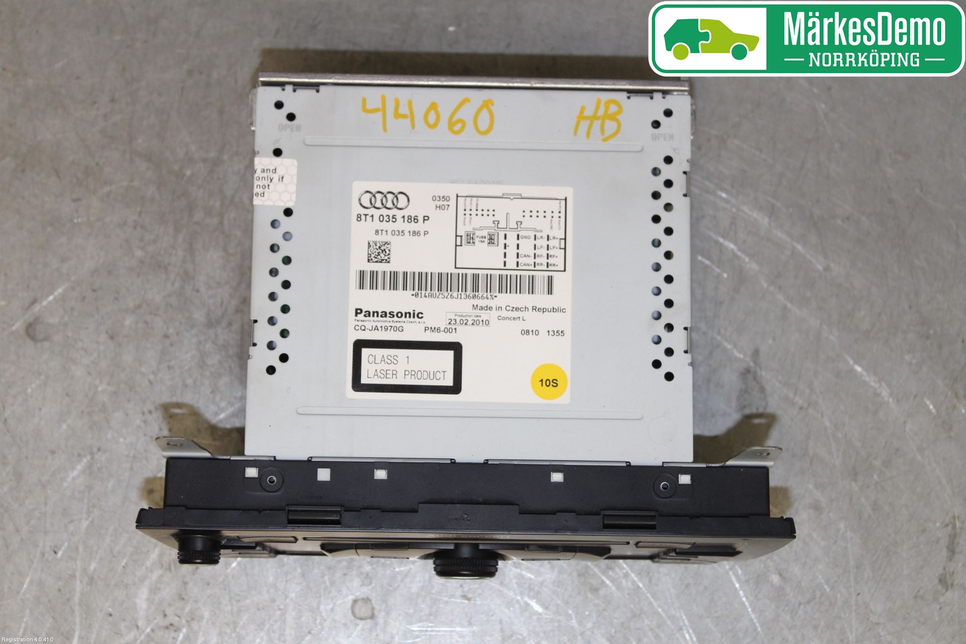 Audi Q5 09-16 Cd Radio - Multimediapanel