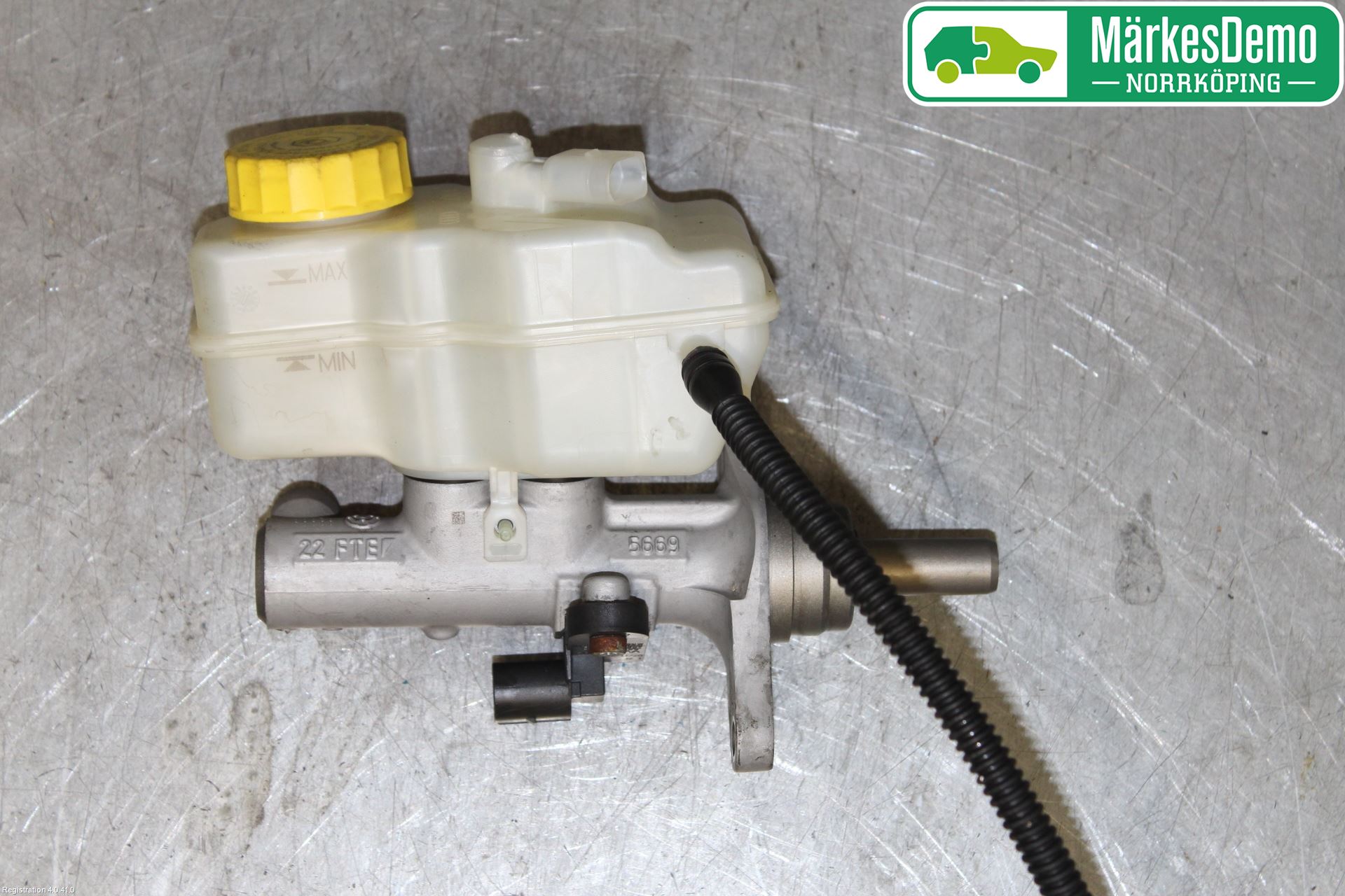 Volkswagen VW POLO 10-17 Broms Huvudcylinder