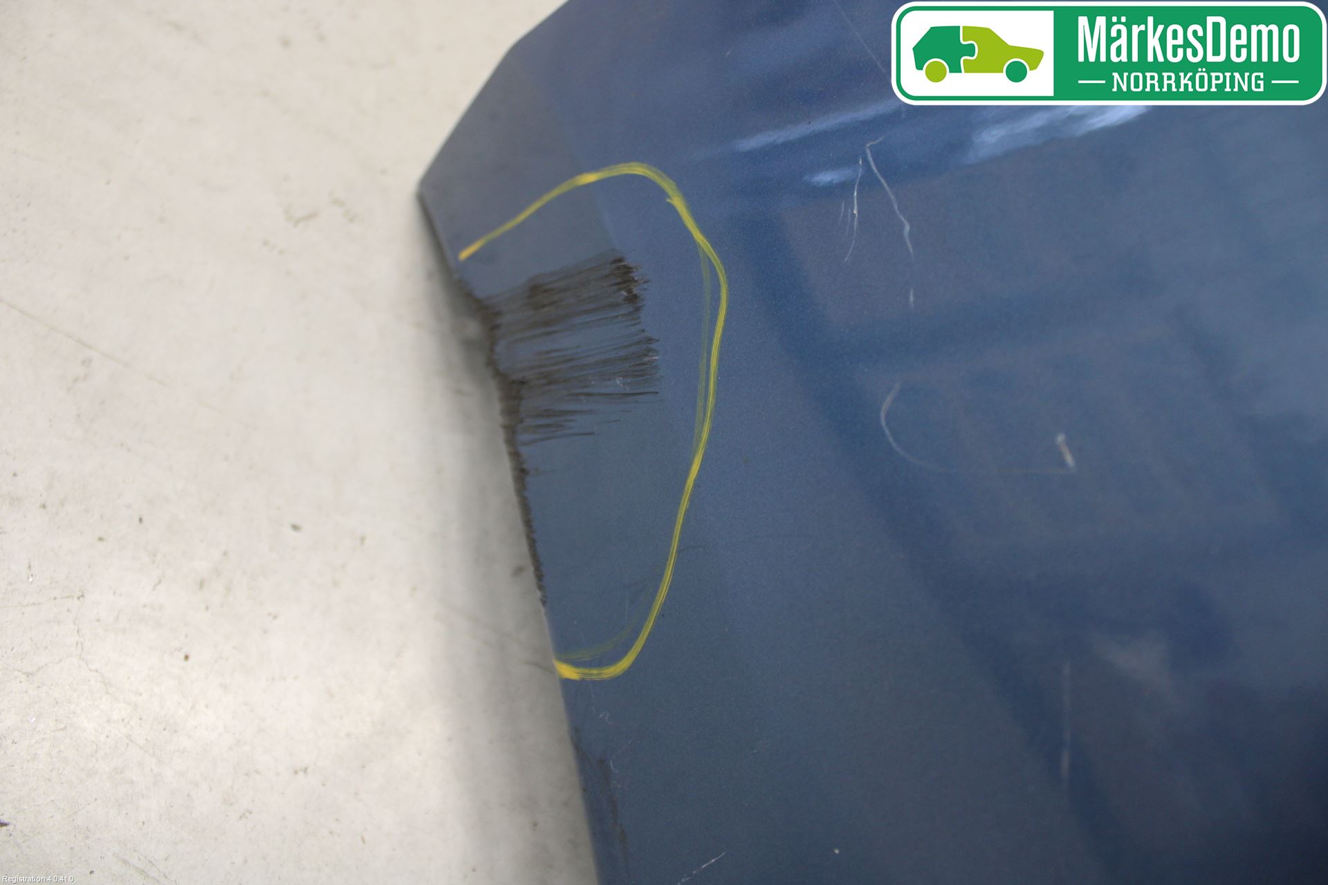 Volvo S60 14-18 Stötfångarbeklädnad Bak