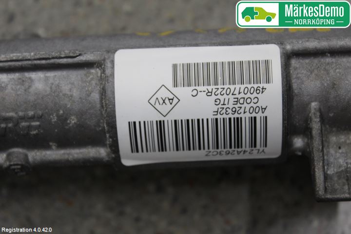 Renault MEGANE III 09-15 Styrväxel Servo -Snäcka