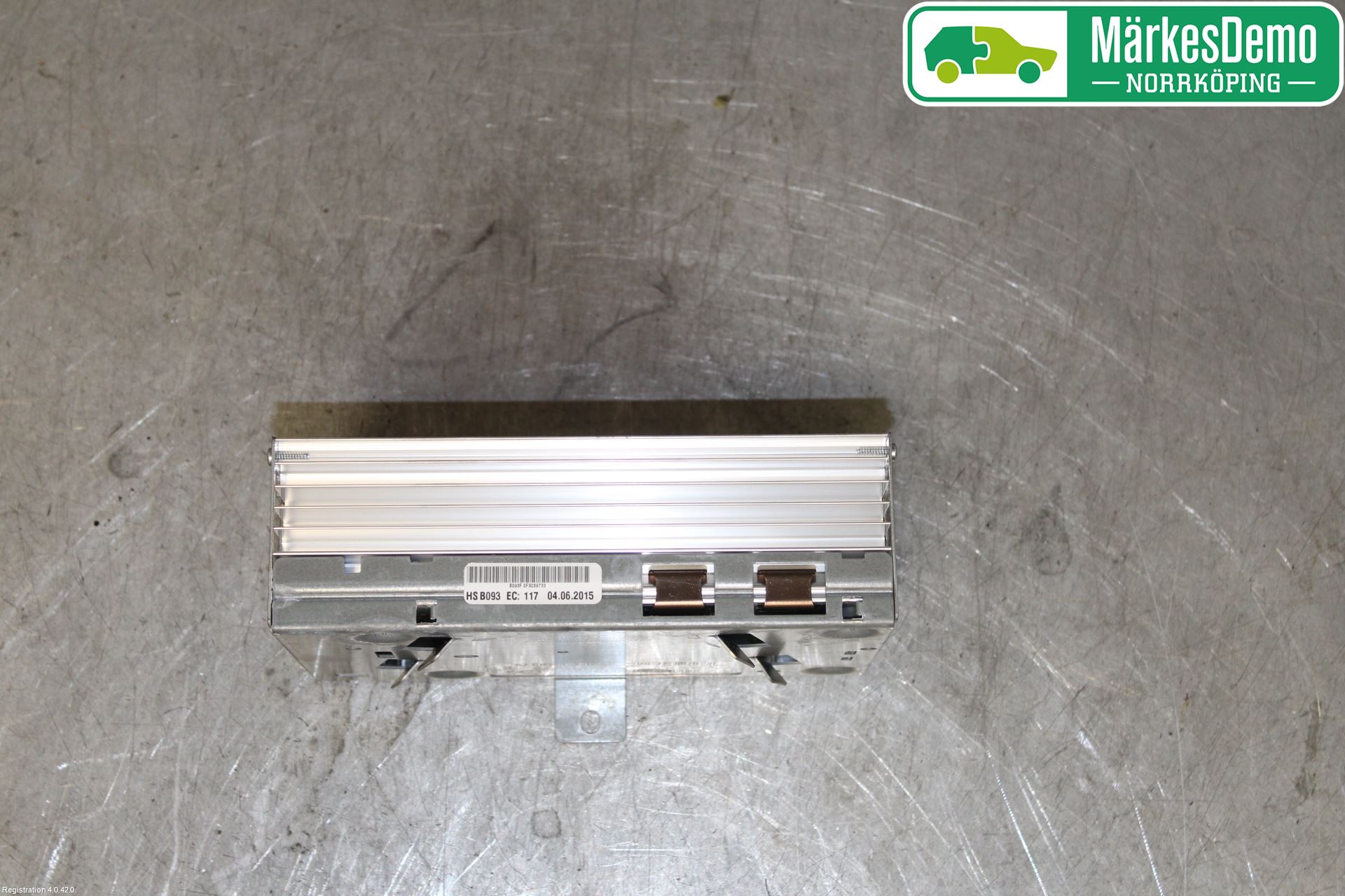 BMW 5 F10/F11/F18 09-17 Radio-Stereo Förstärkare
