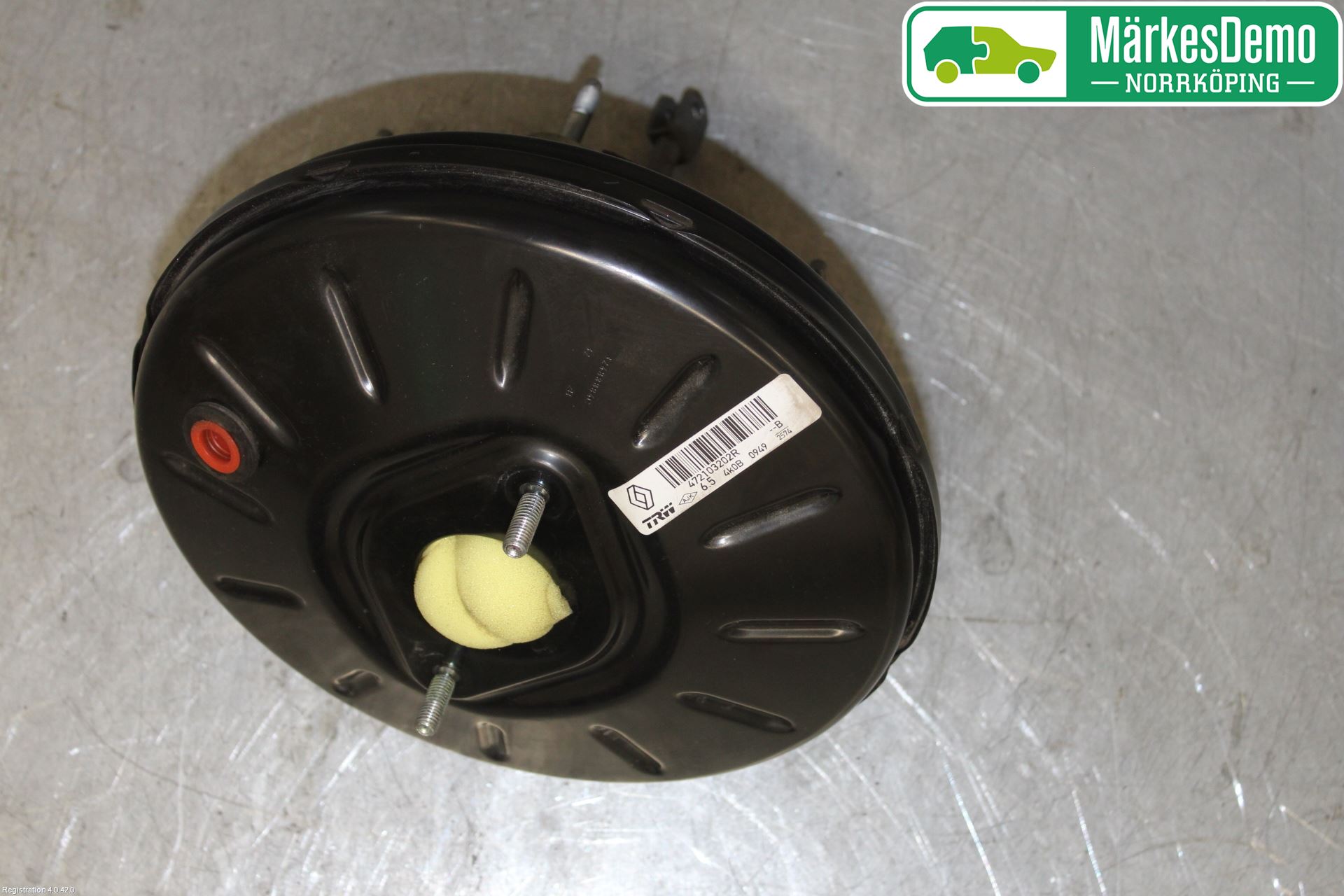 Renault CLIO IV 12-16 Bromsservo