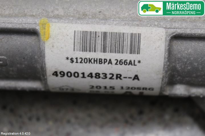 Renault CLIO IV 12-16 Styrväxel-Snäcka