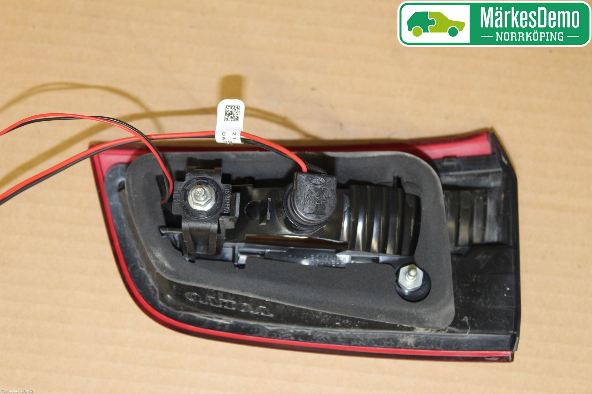 Volvo S60 11-13 Bakljus Lucka Hö