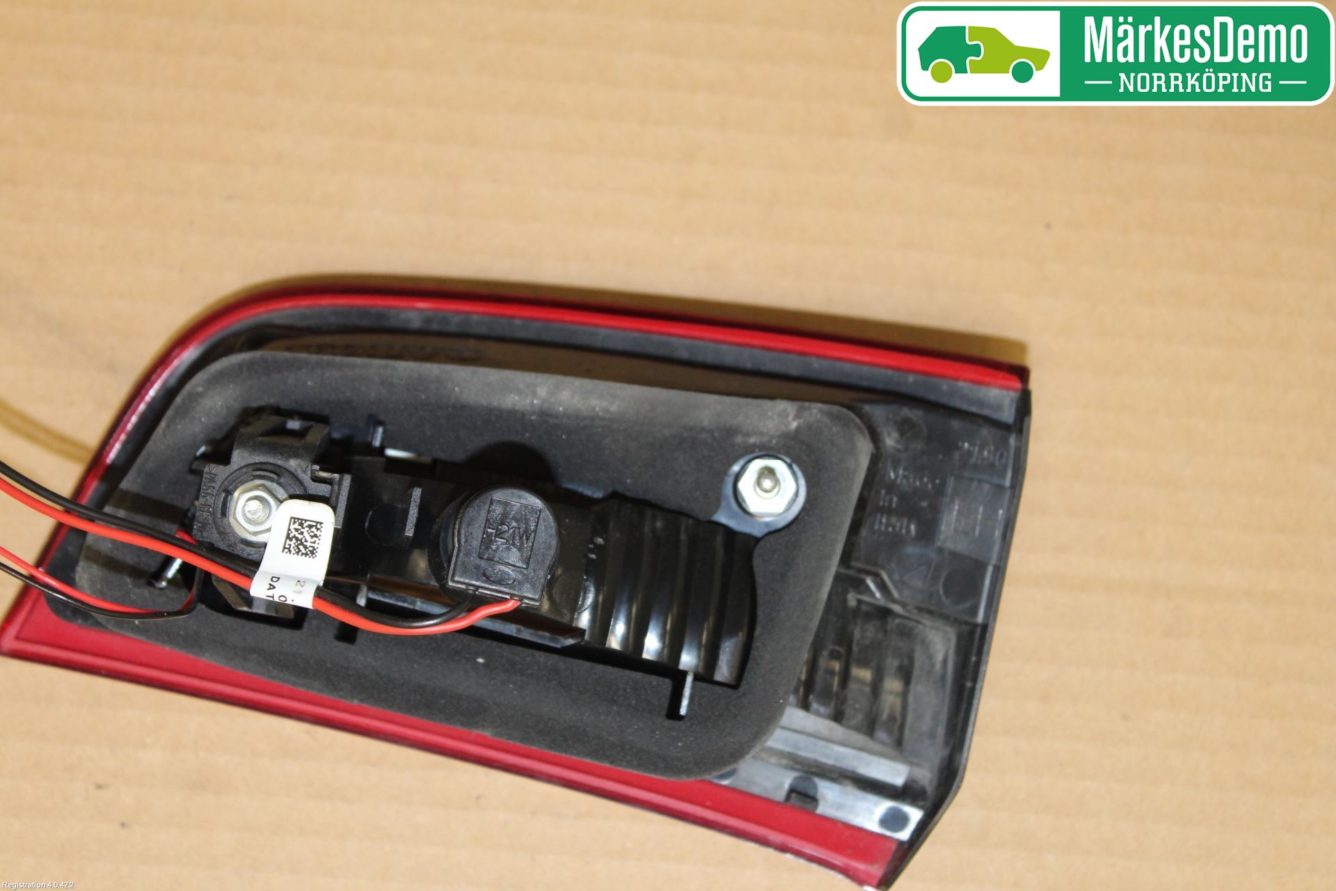 Volvo S60 11-13 Bakljus Lucka Vä