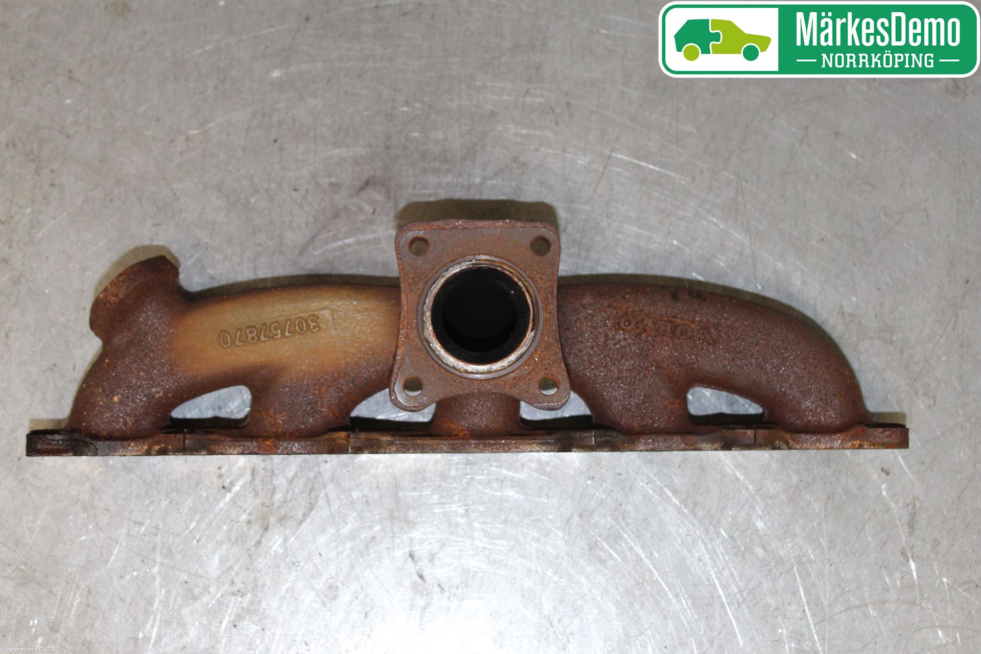 Volvo V40 12-19 Grenrör Avgas