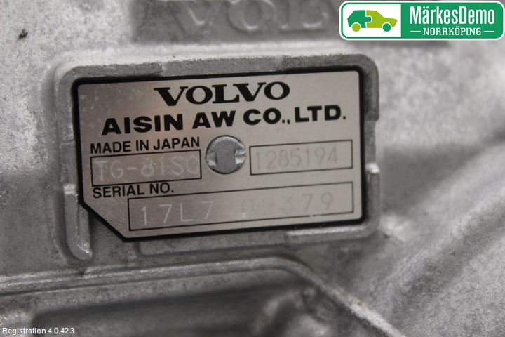Volvo V90 17->> Växellåda Automat