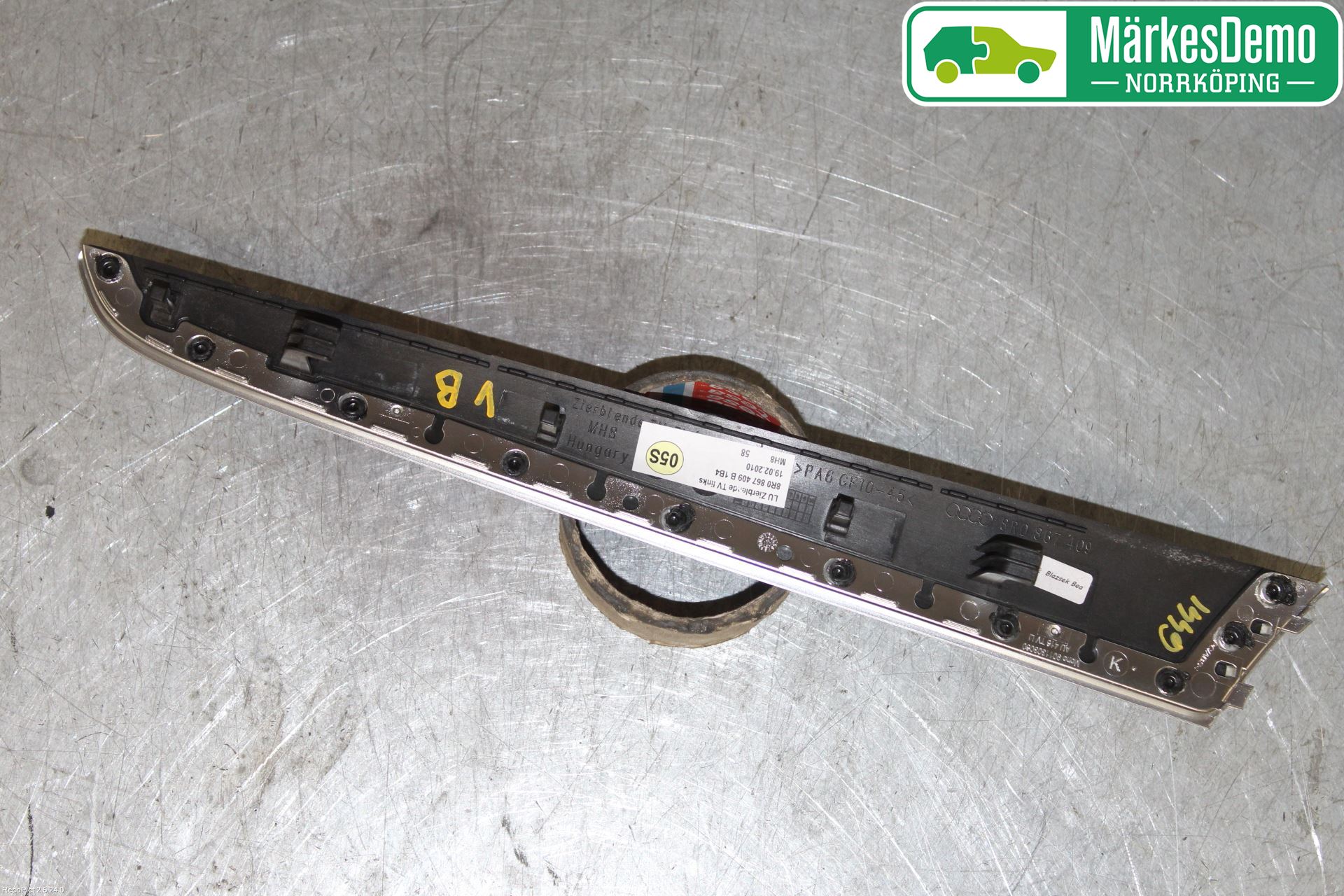 Audi Q5 09-16 Dörrklädsel Inlägg-List Vä